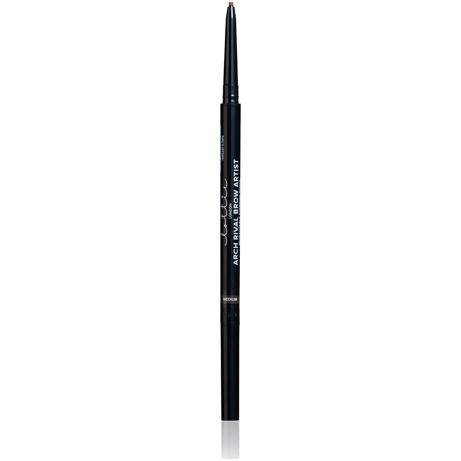 

Lottie London Retractable Eyebrow Pencil with Spoolie 9g (Various Shades) - Medium