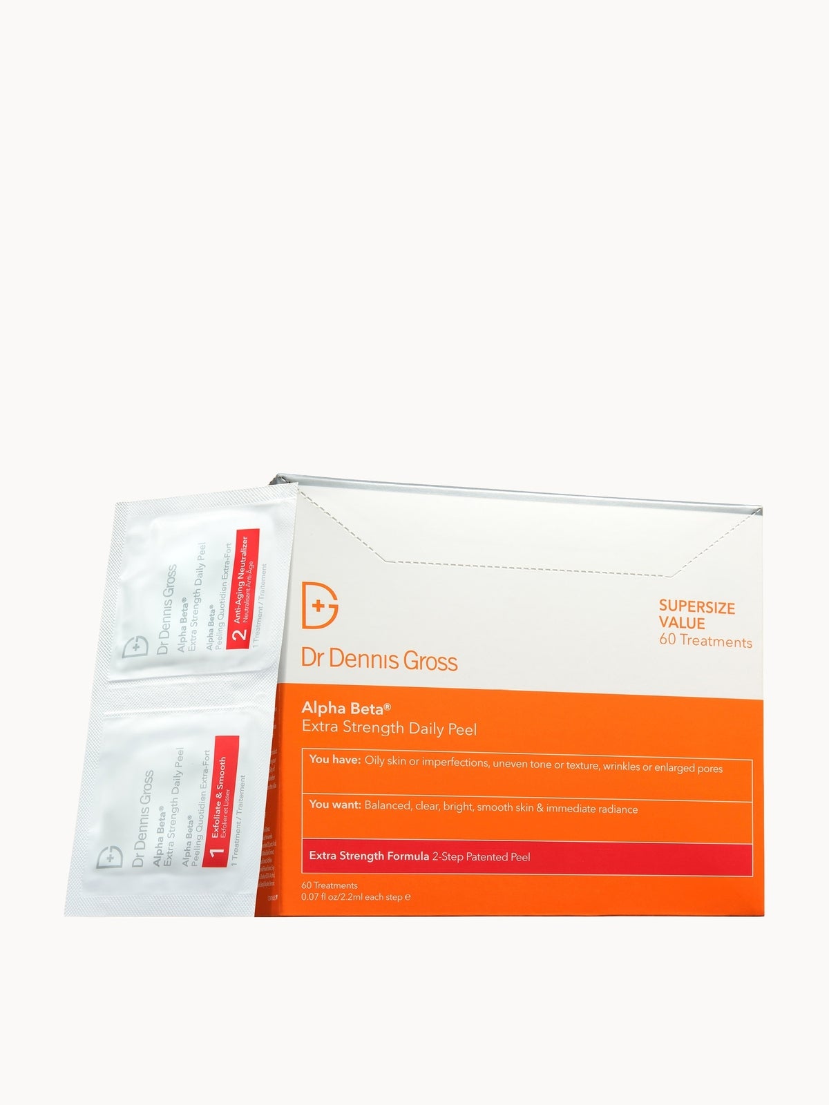 Dr Dennis Gross Skincare Alpha Beta Extra Strength Daily Peel (Pack of 60)