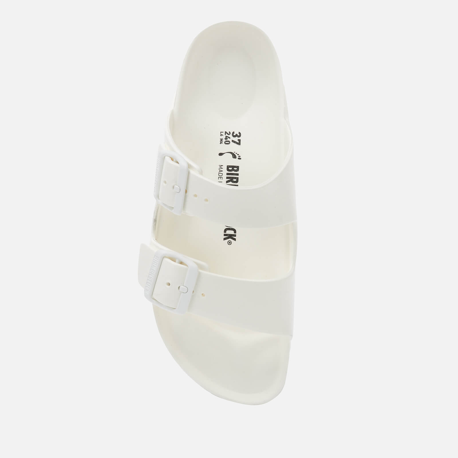 Birkenstock Women's Arizona Slim Fit Eva Double Strap Sandals - White - Eu 40/Uk 7