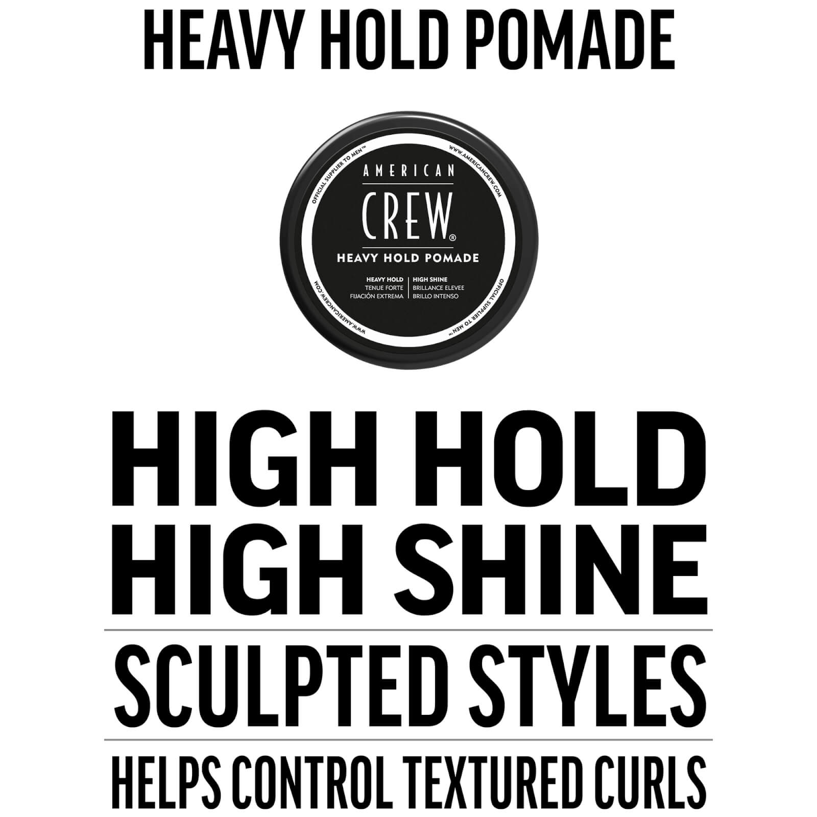 American Crew Heavy Hold Pomade 85g 3