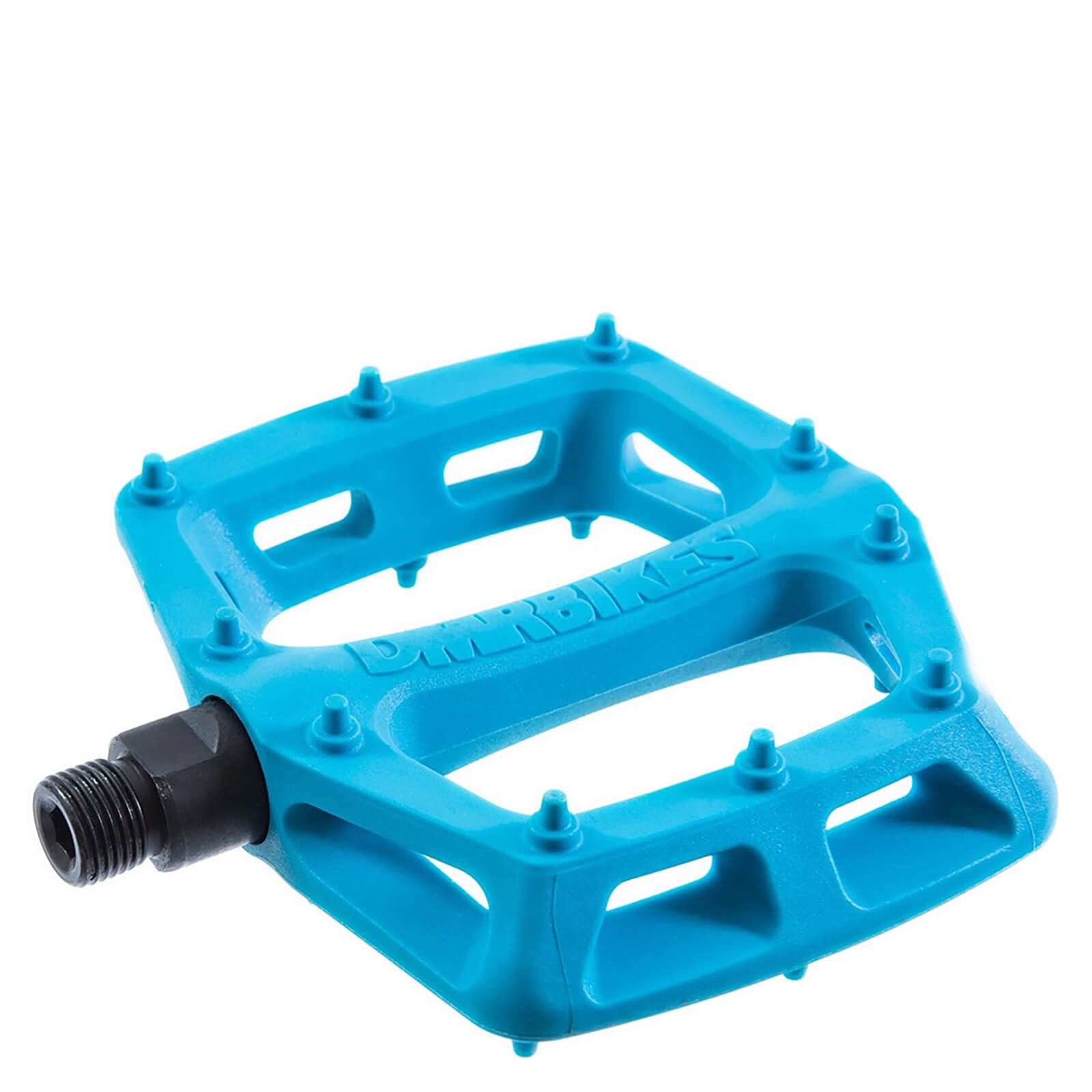 DMR V6 Plastic Flat Pedal - Blue