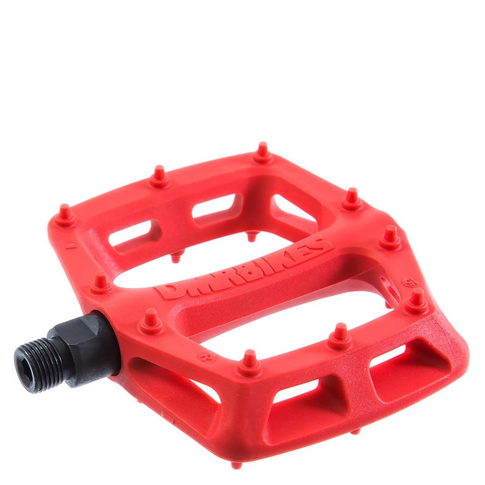 DMR V6 Plastic Flat Pedal - Red