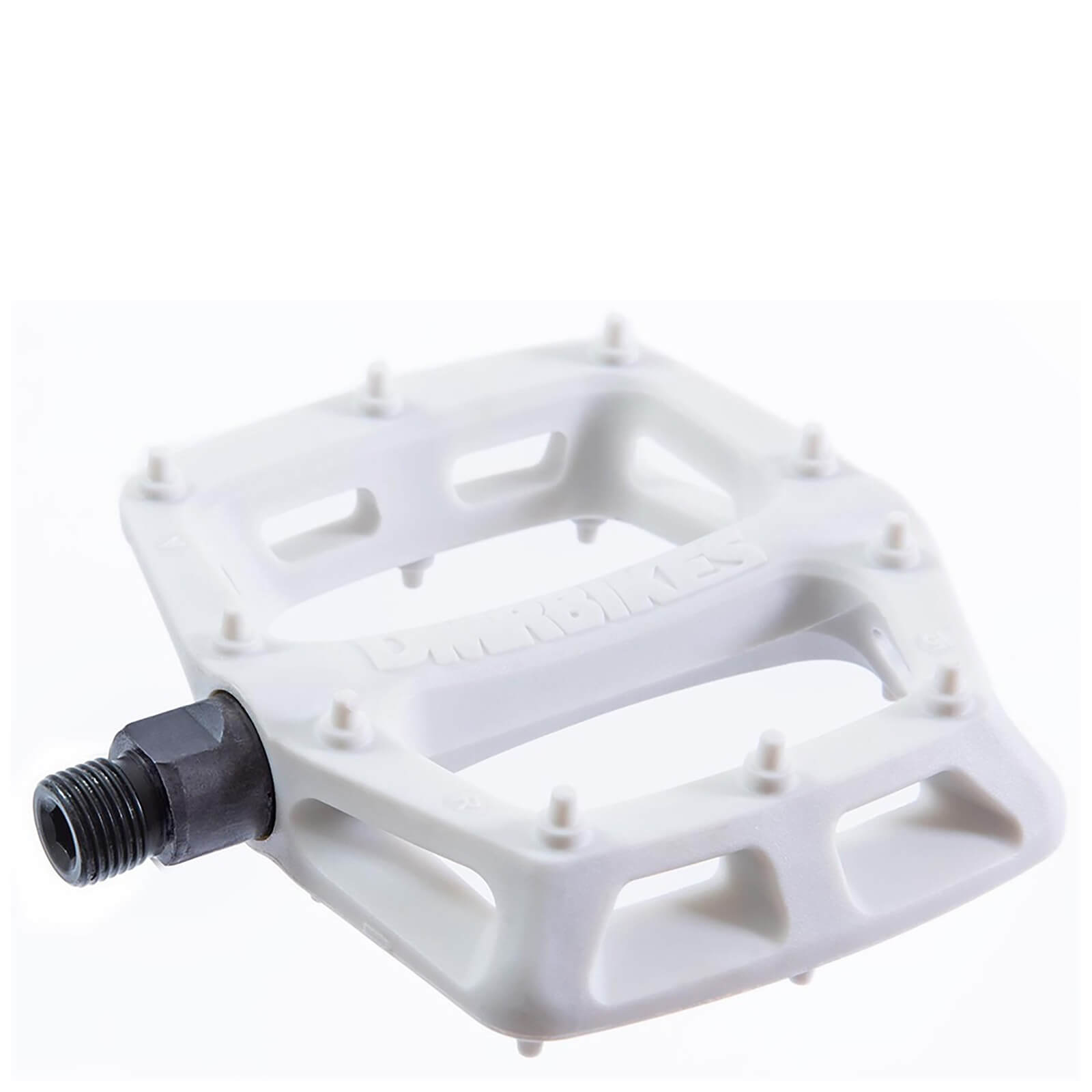 DMR V6 Plastic Flat Pedal - White