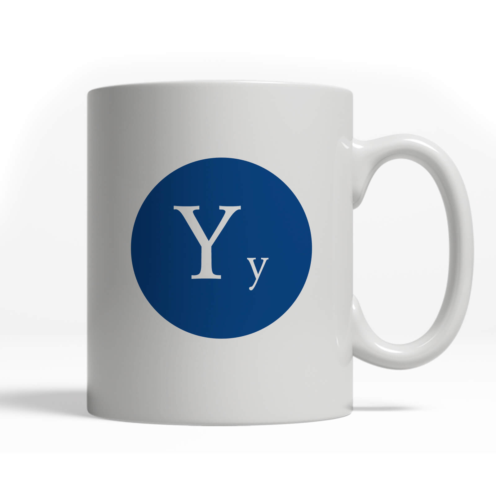 Alphabet Letter Mug - Y-Yale