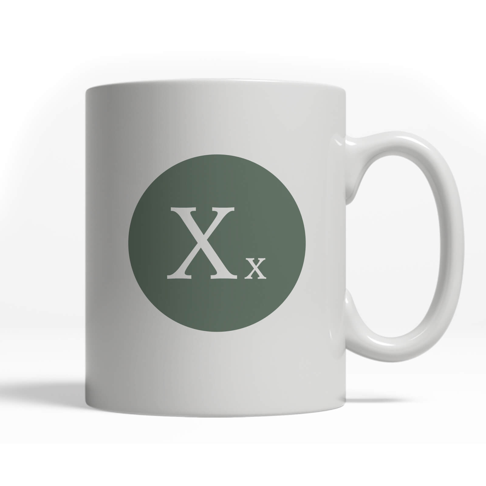 Alphabet Letter Mug - X-Xanadu