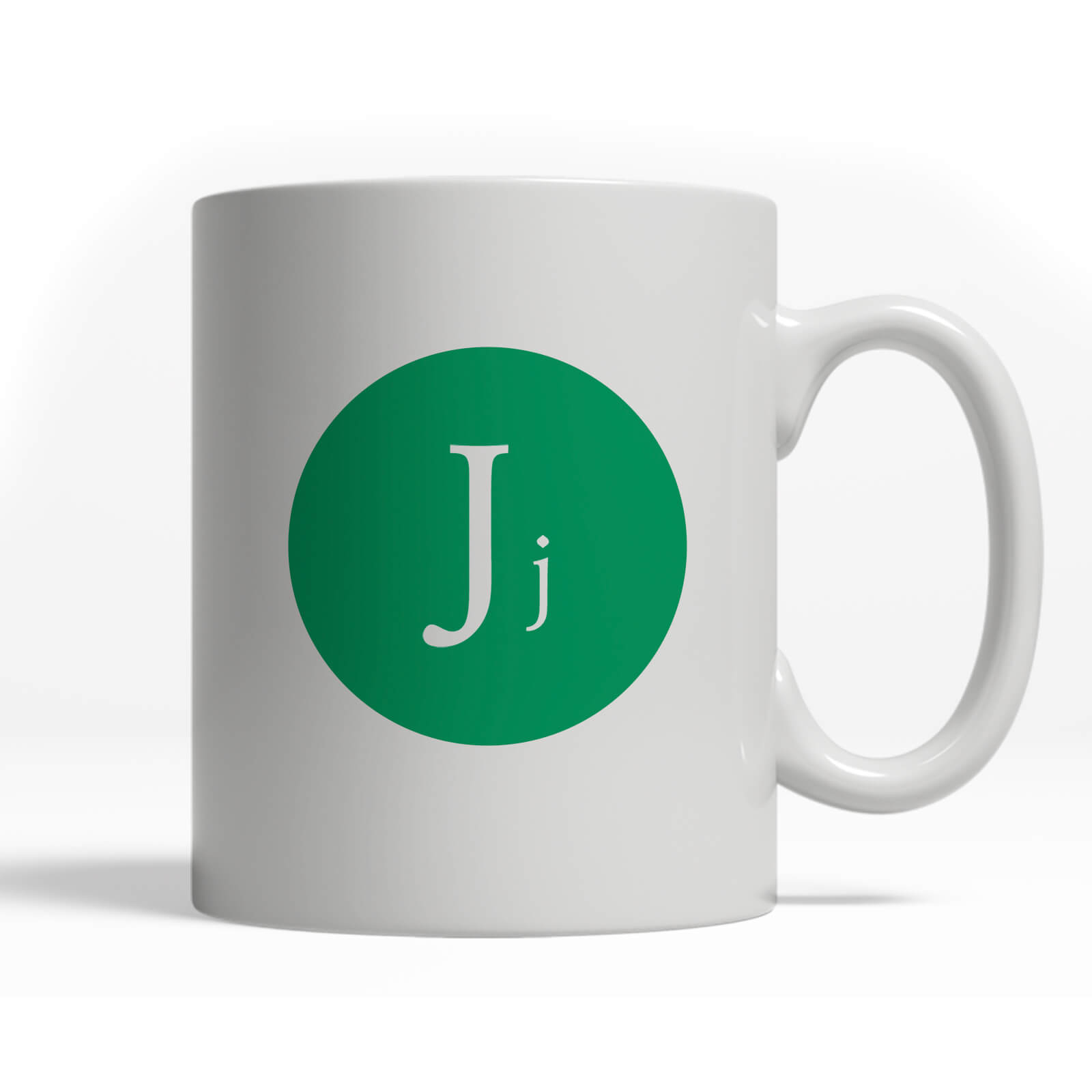 Alphabet Letter Mug - J-Jade
