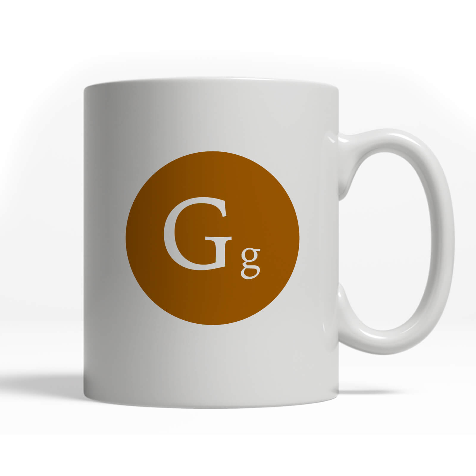 Alphabet Letter Mug - G-Ginger