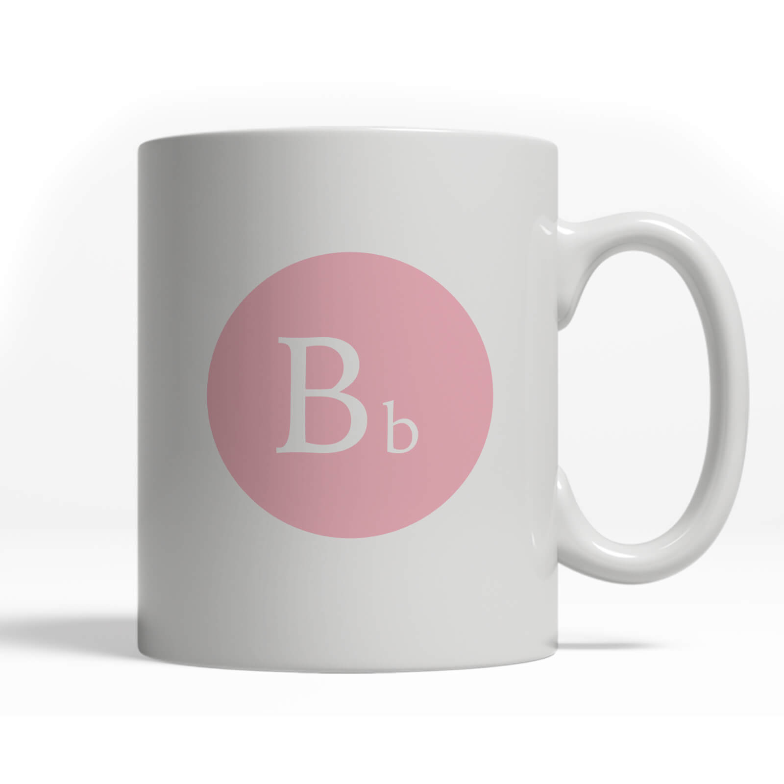 Alphabet Letter Mug - B-BubbleGum