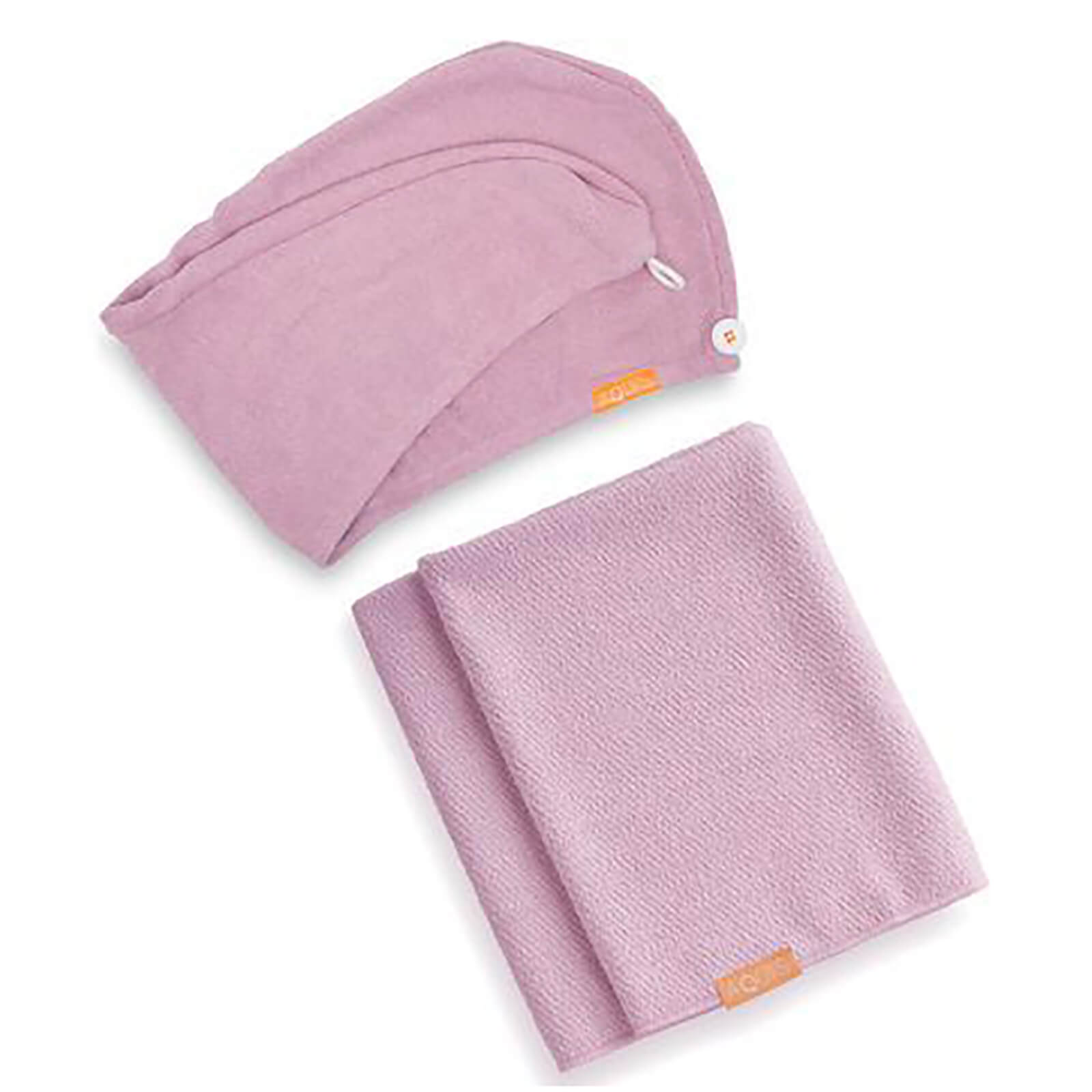 

Aquis Lisse Luxe Hair Turban and Hair Towel - Desert Rose Bundle