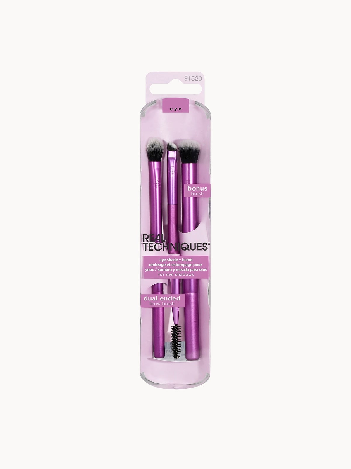 Real Techniques Eye Shade + Blend Brush Set 3