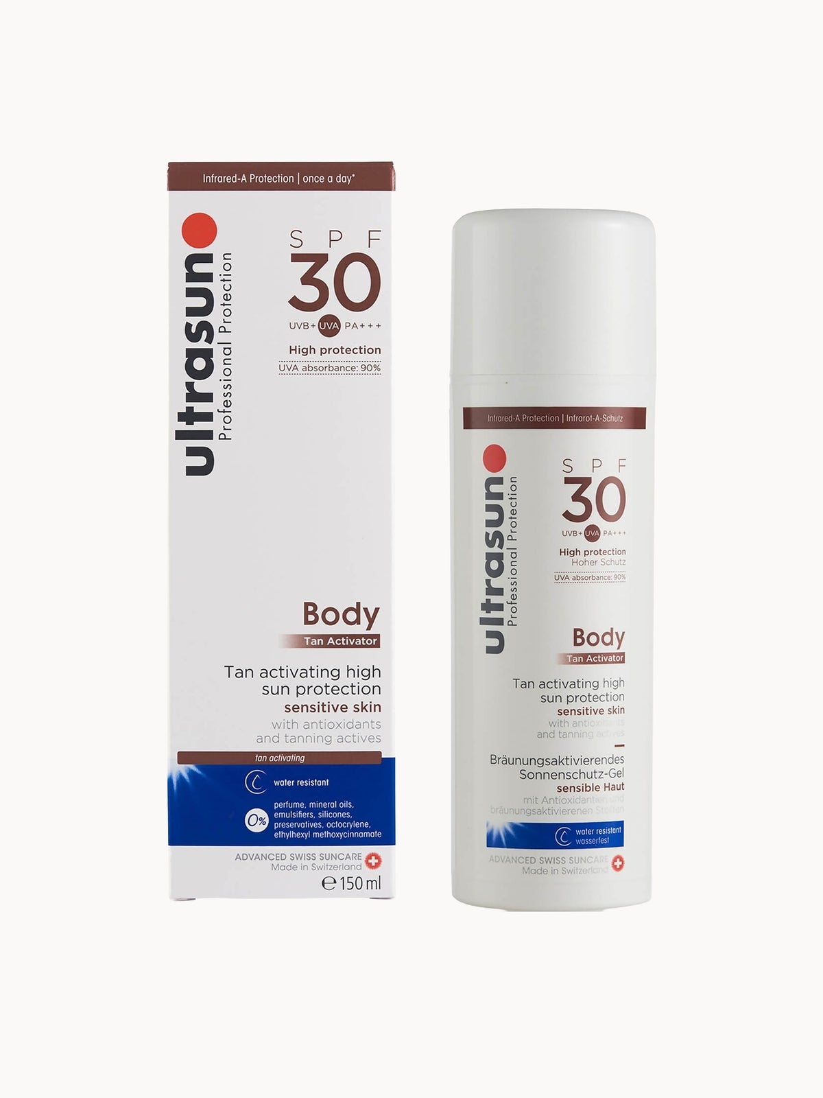 Ultrasun Tan Activator for Body SPF30 150ml 2
