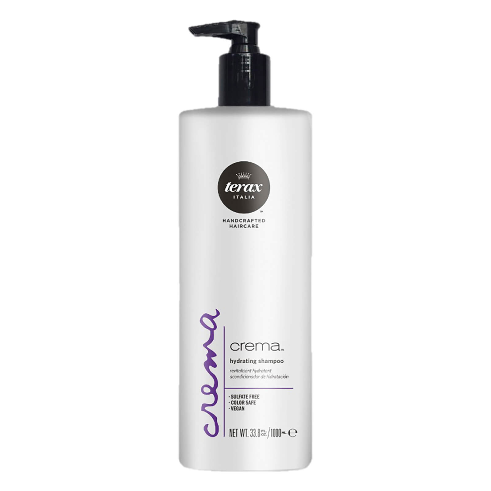 Terax Hair Care Terax Crema Hydrating Shampoo 1000ml