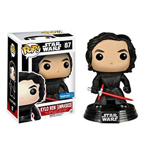 Star Wars Episode Vii Kylo Ren (Unmasked) Funko Pop! Vinyl