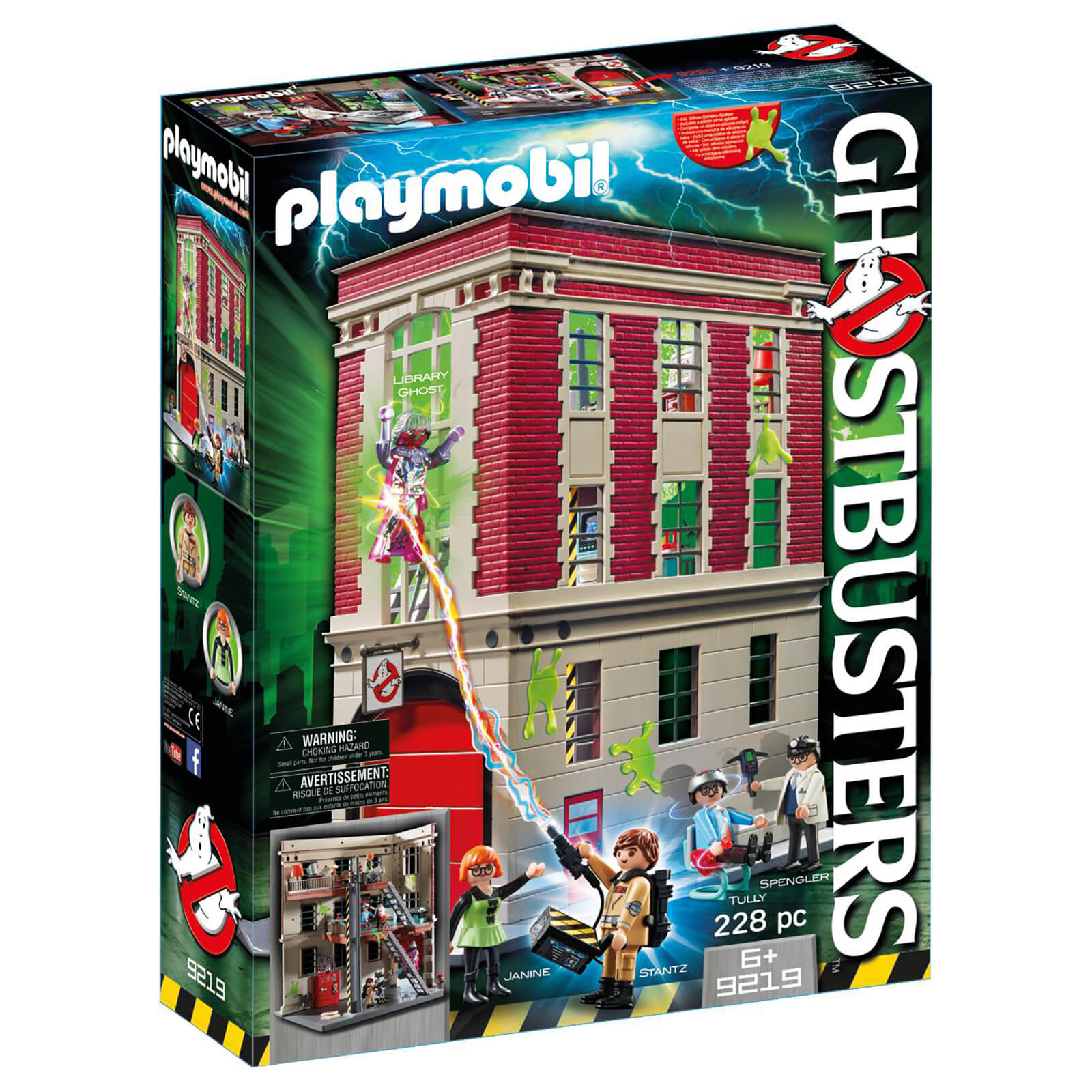 Playmobil Ghostbusters Firehouse (9219)