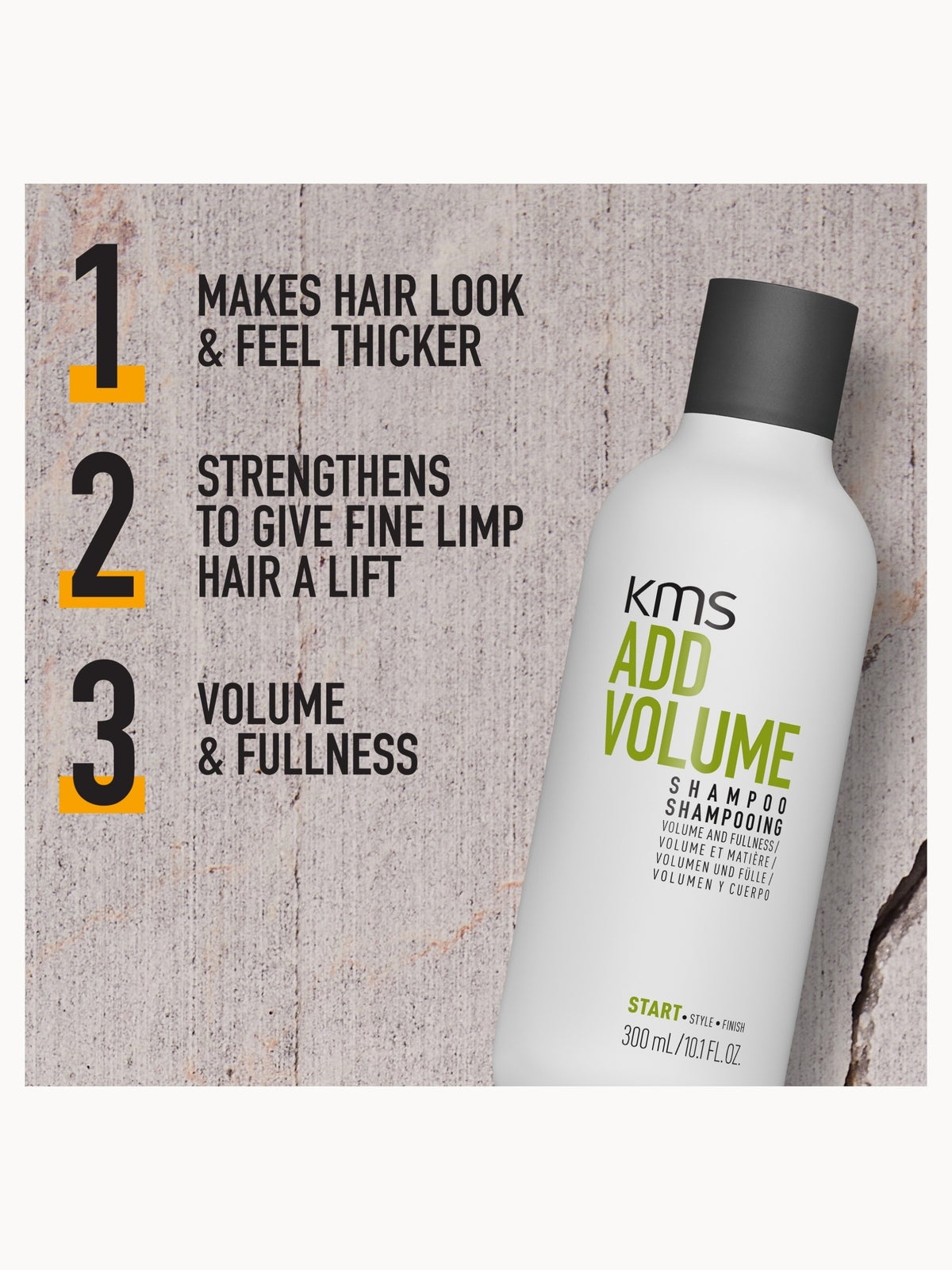 KMS Add Volume Shampoo 750ml For Fine, Flat Hair (Worth £52.50) 3