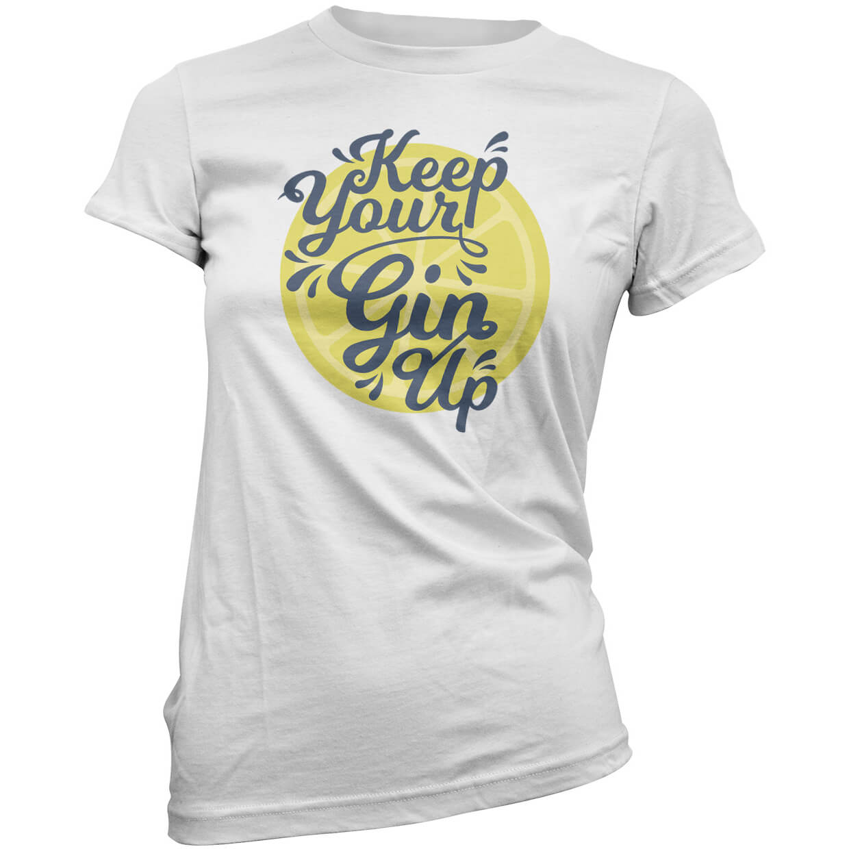 Keep Your Gin Up Women's T-Shirt - White - S - White