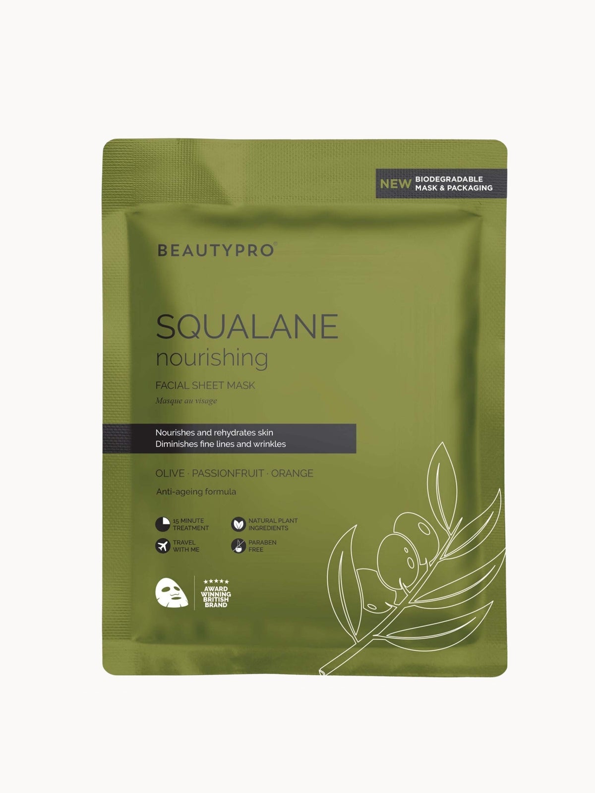 BEAUTYPRO Squalane Nourishing Sheet Mask
