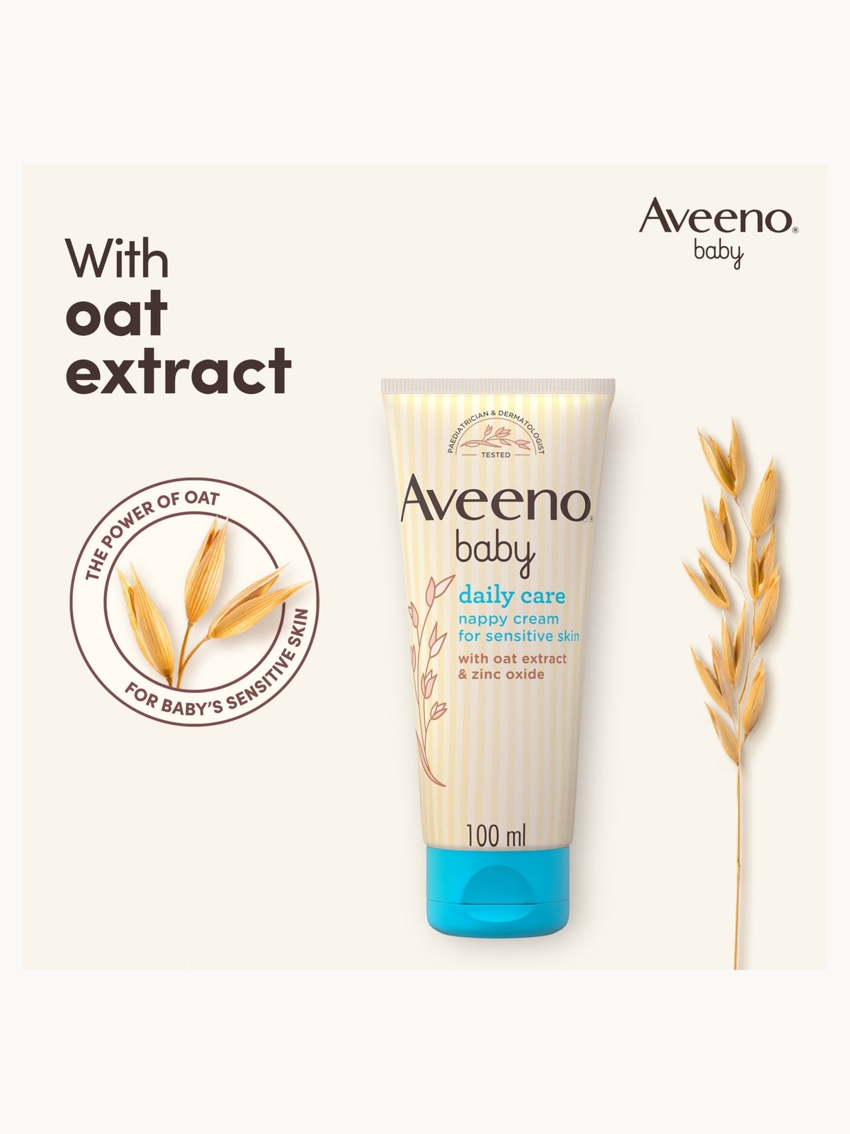 Aveeno Baby Daily Care Barrier Cream 100ml 3