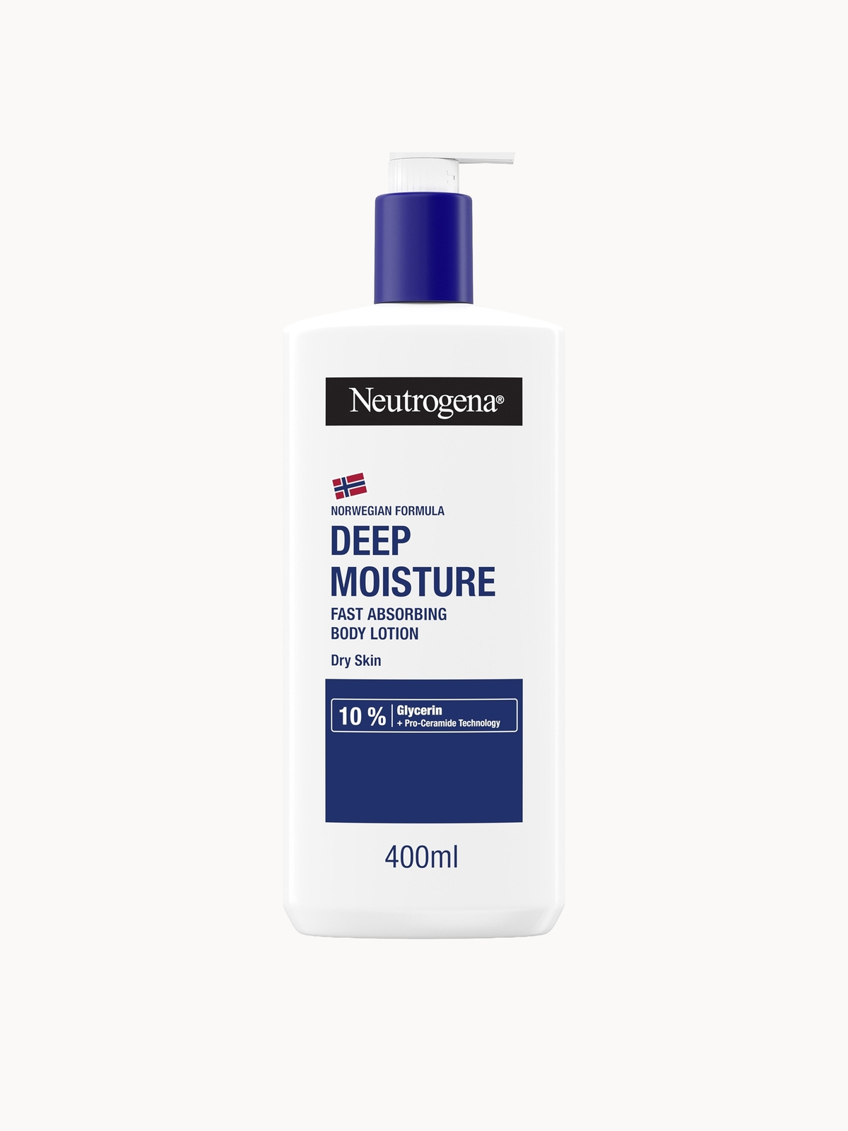 Neutrogena Norwegian Formula Deep Moisture Body Lotion for Dry Skin 400ml