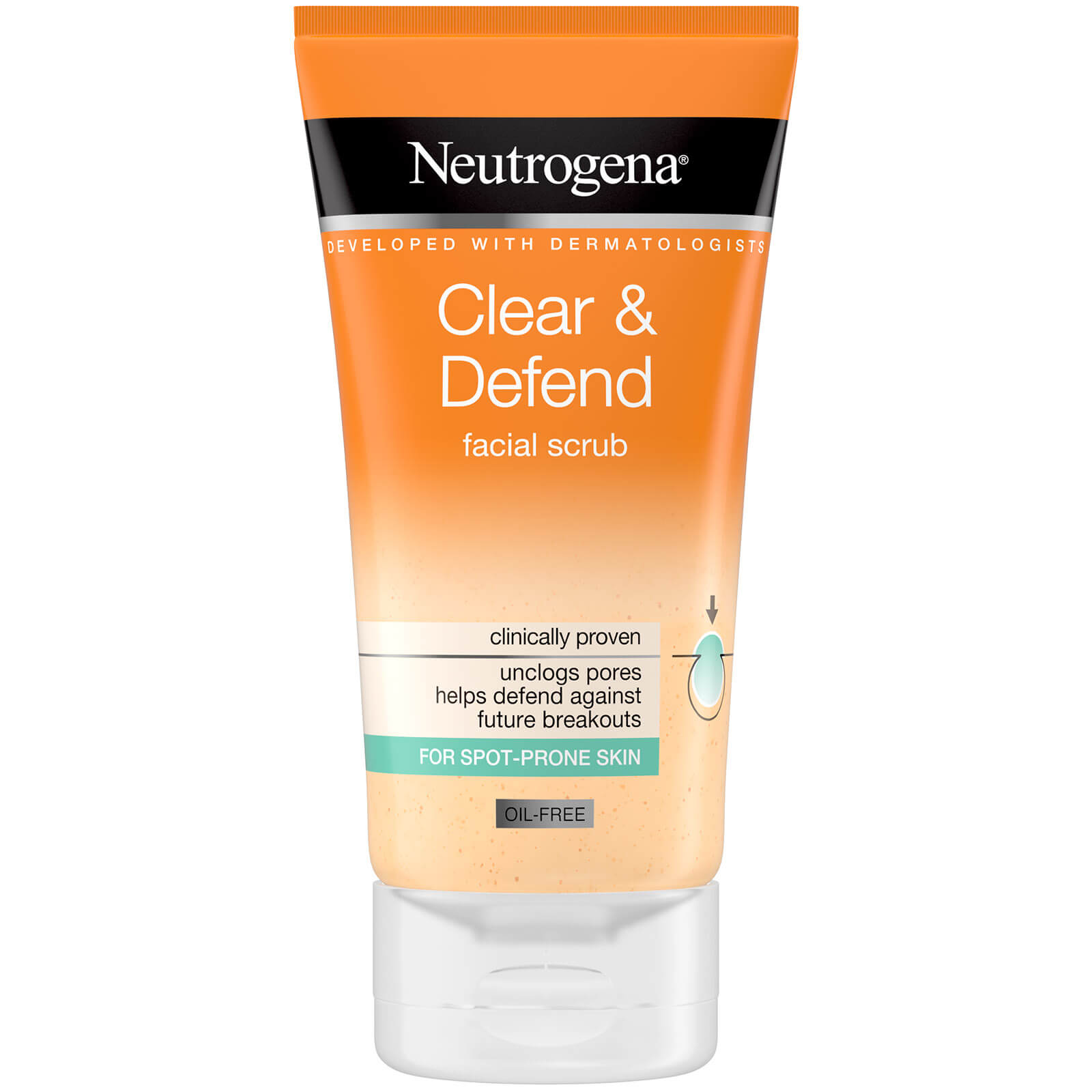 Neutrogena® Clear & Defend Facial Scrub