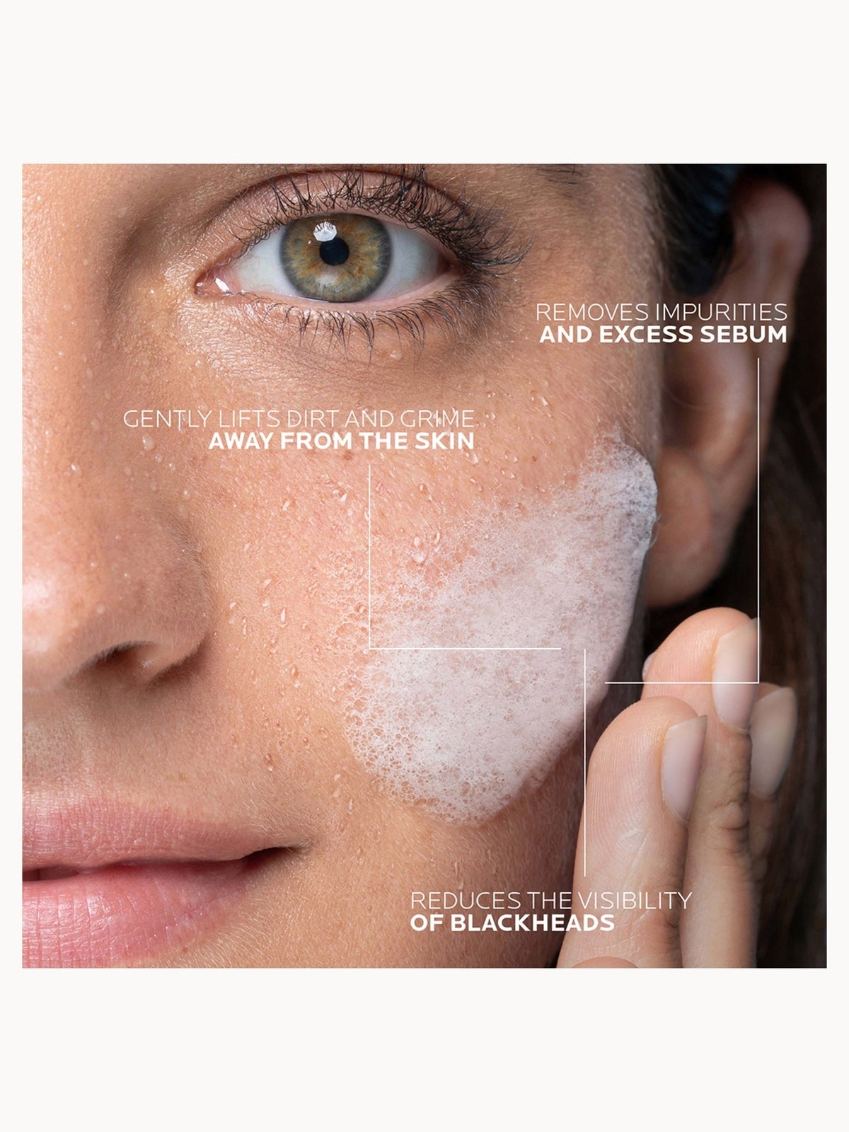 La Roche-Posay Effaclar Purifying Foaming Gel Cleanser for Oily, Blemish-Prone Skin 400ml 2