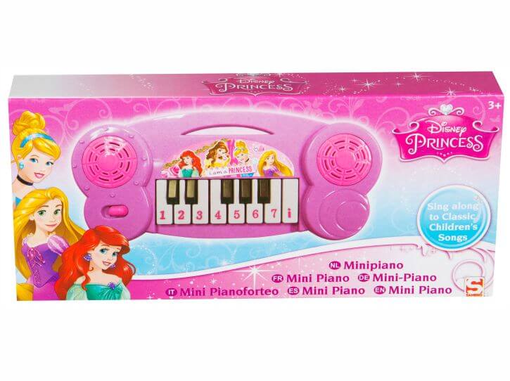 disney princess mini piano