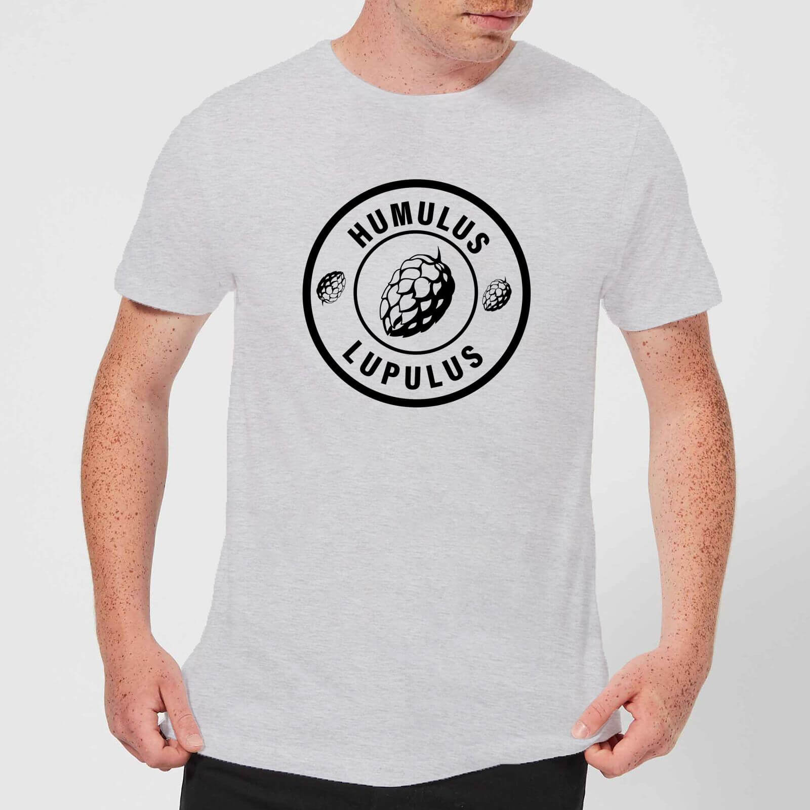 Beershield Humulus Lupulus Men's T-Shirt - S - Grey