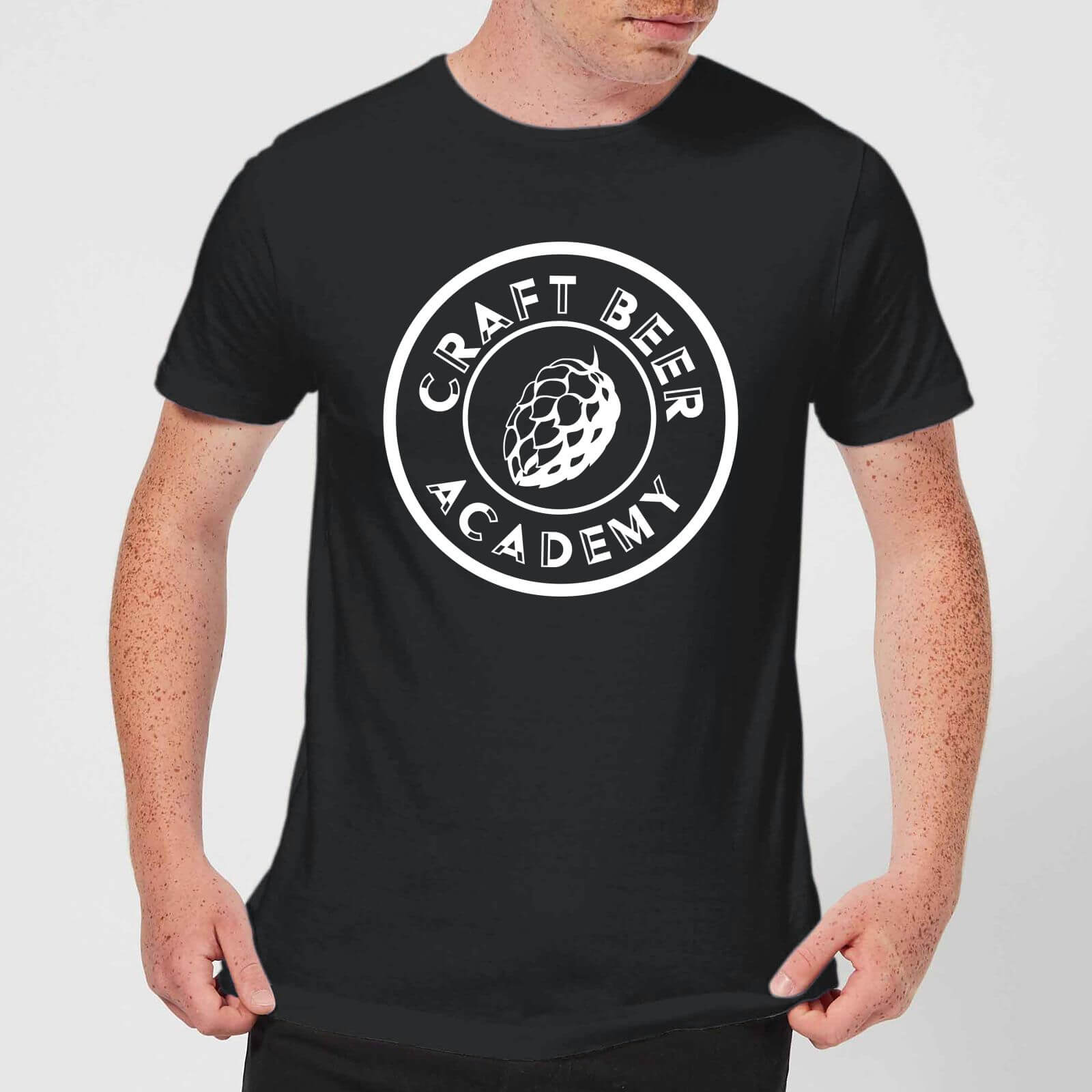 Beershield Craft Beer Academy Men's T-Shirt - S - Grey