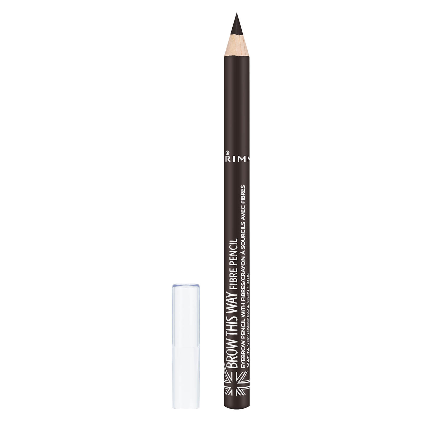 

Rimmel Brow This Way Fibre Pencil 1.1g (Various Shades) - Dark