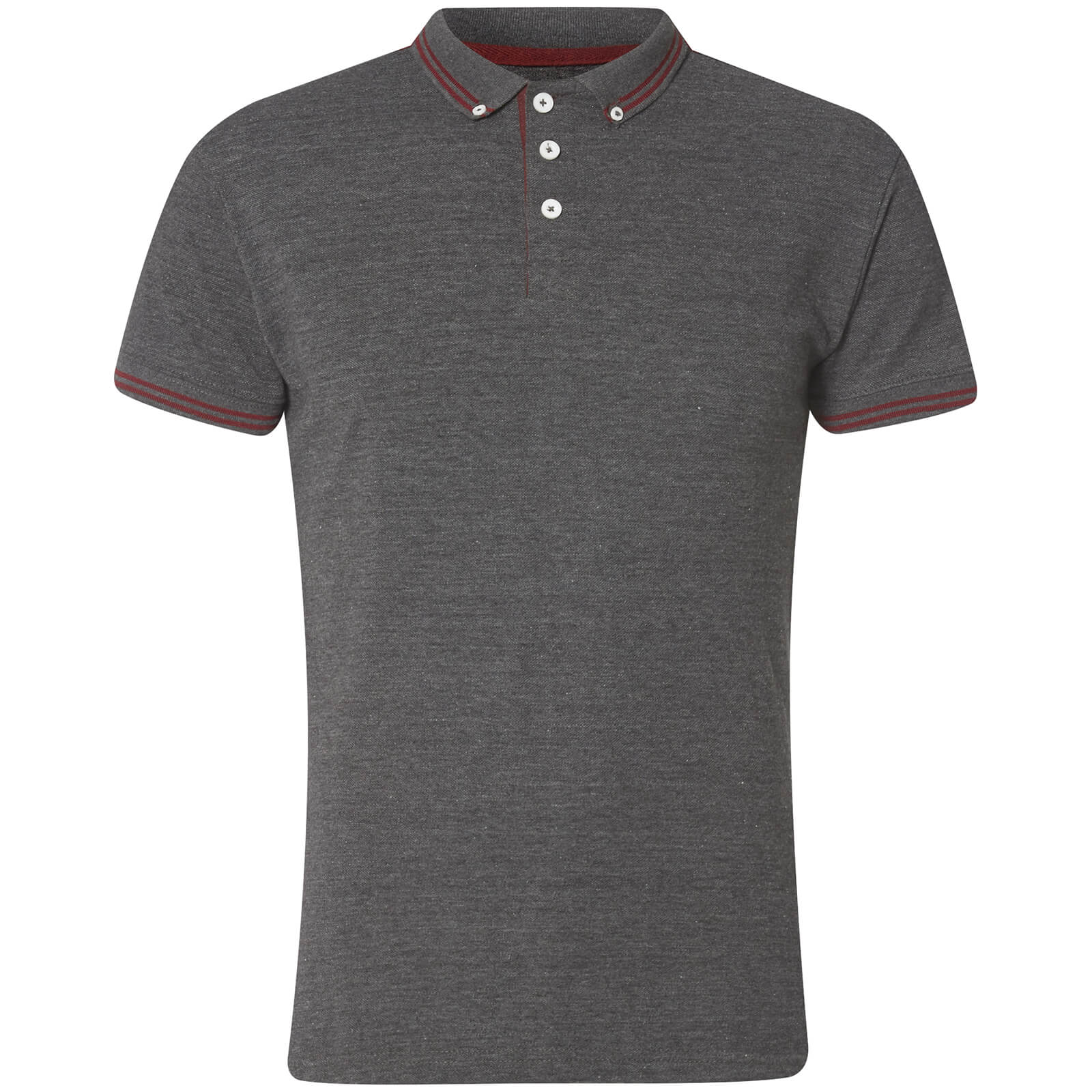 Polo à Manches Courtes Homme Ralling Advocate - Gris Charbon - M - Gris