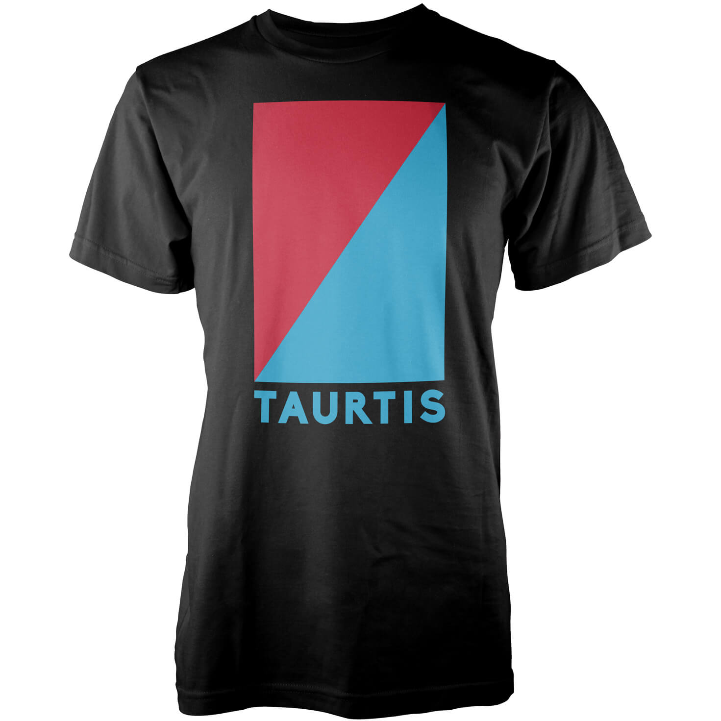 Taurtis Box Logo Insignia Men's T-Shirt - S - Black