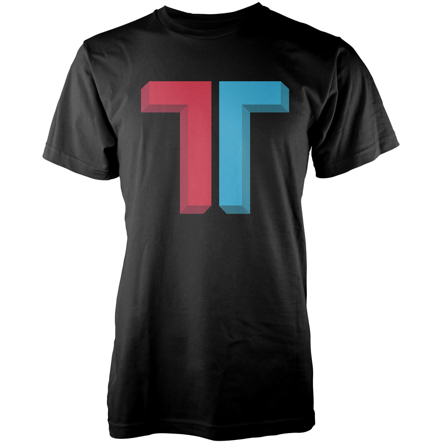 Taurtis Logo Insignia Men's T-Shirt - S - Black