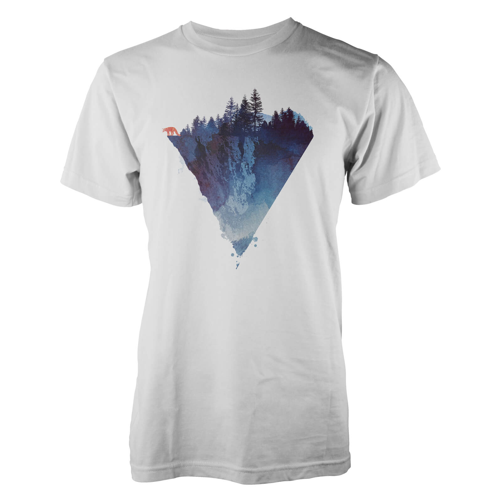 Farkas Near The Edge Men's T-Shirt - S - White