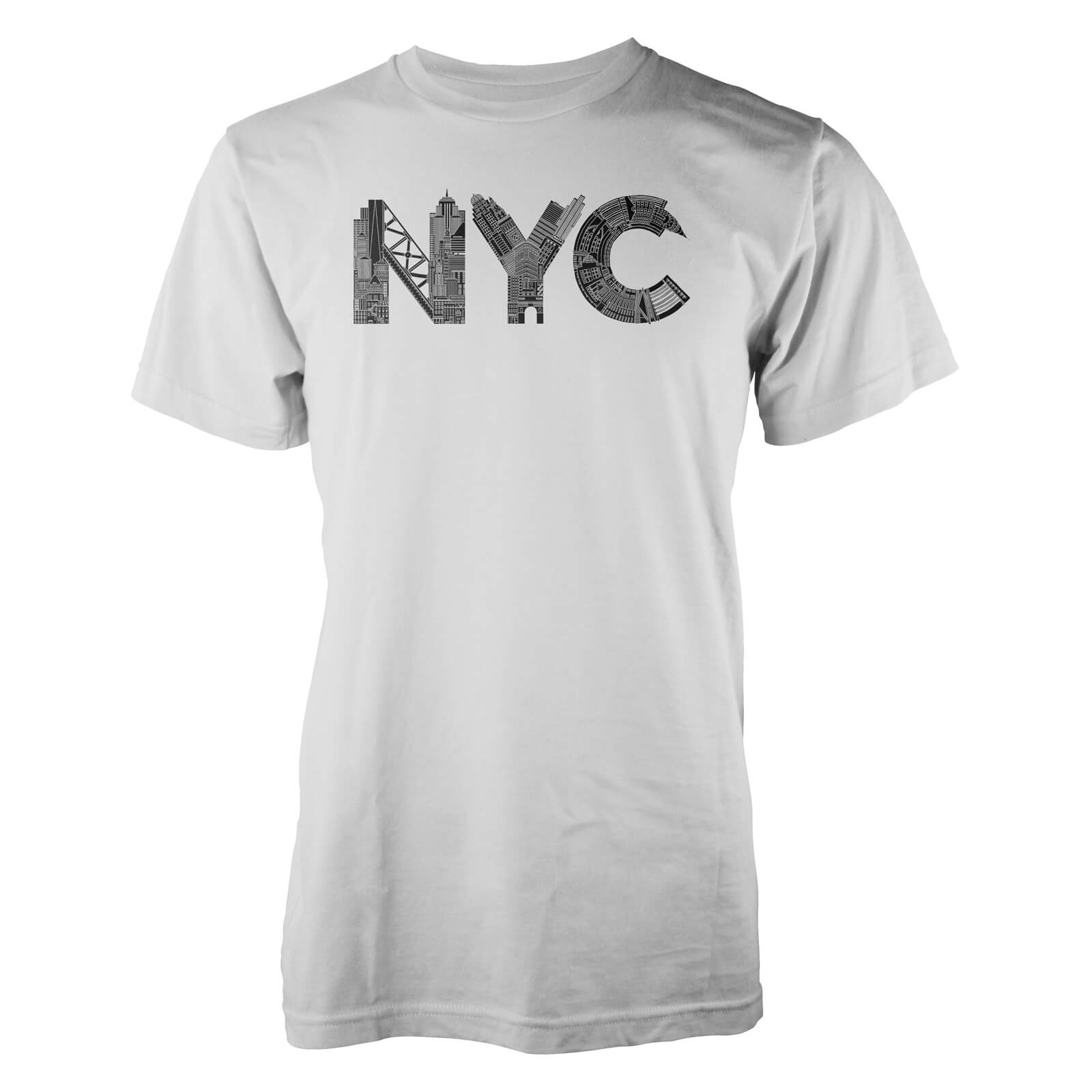 Farkas New York City Men's T-Shirt - S - White