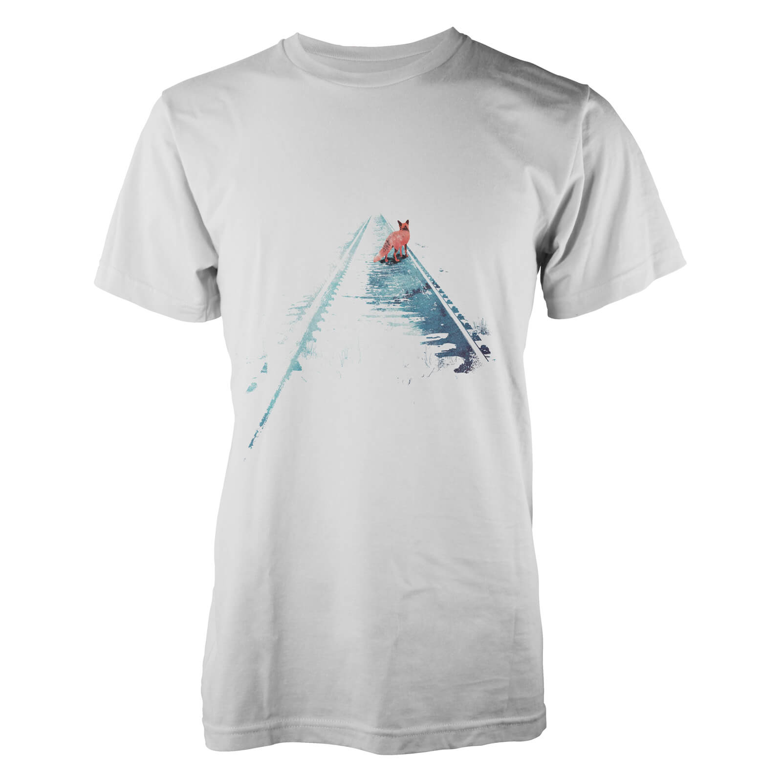 Farkas From Nowhere to Nowhere Men's T-Shirt - S - White