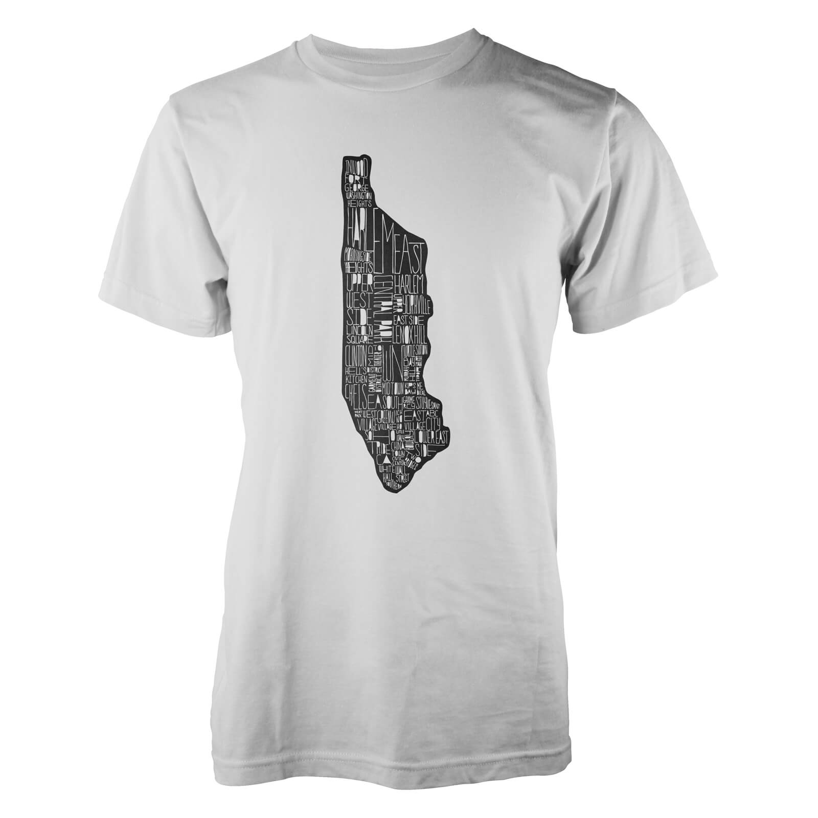 Farkas Manhattan Bridge Men's T-Shirt - S - White