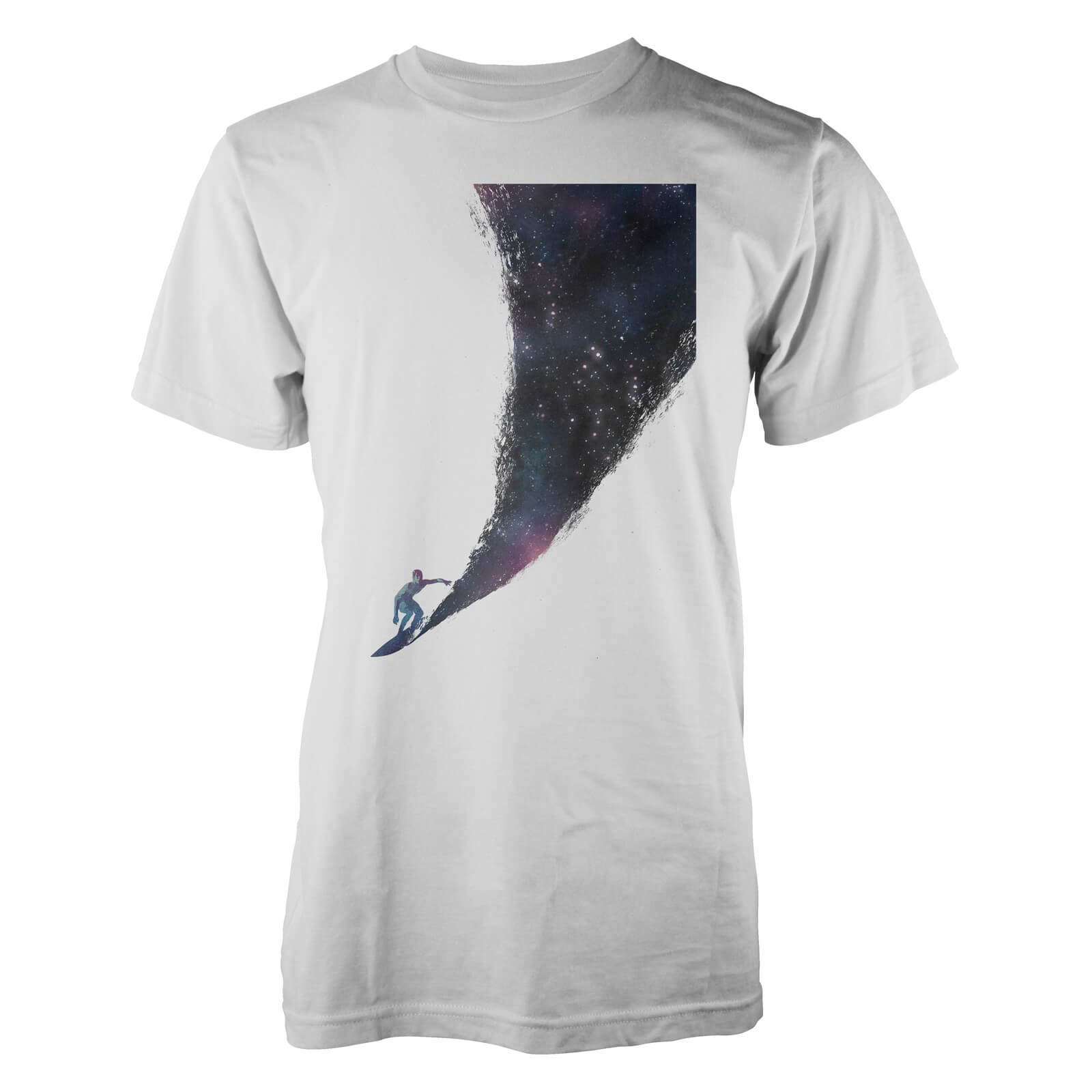 Farkas Surfin The Universe Men's T-Shirt - S - White