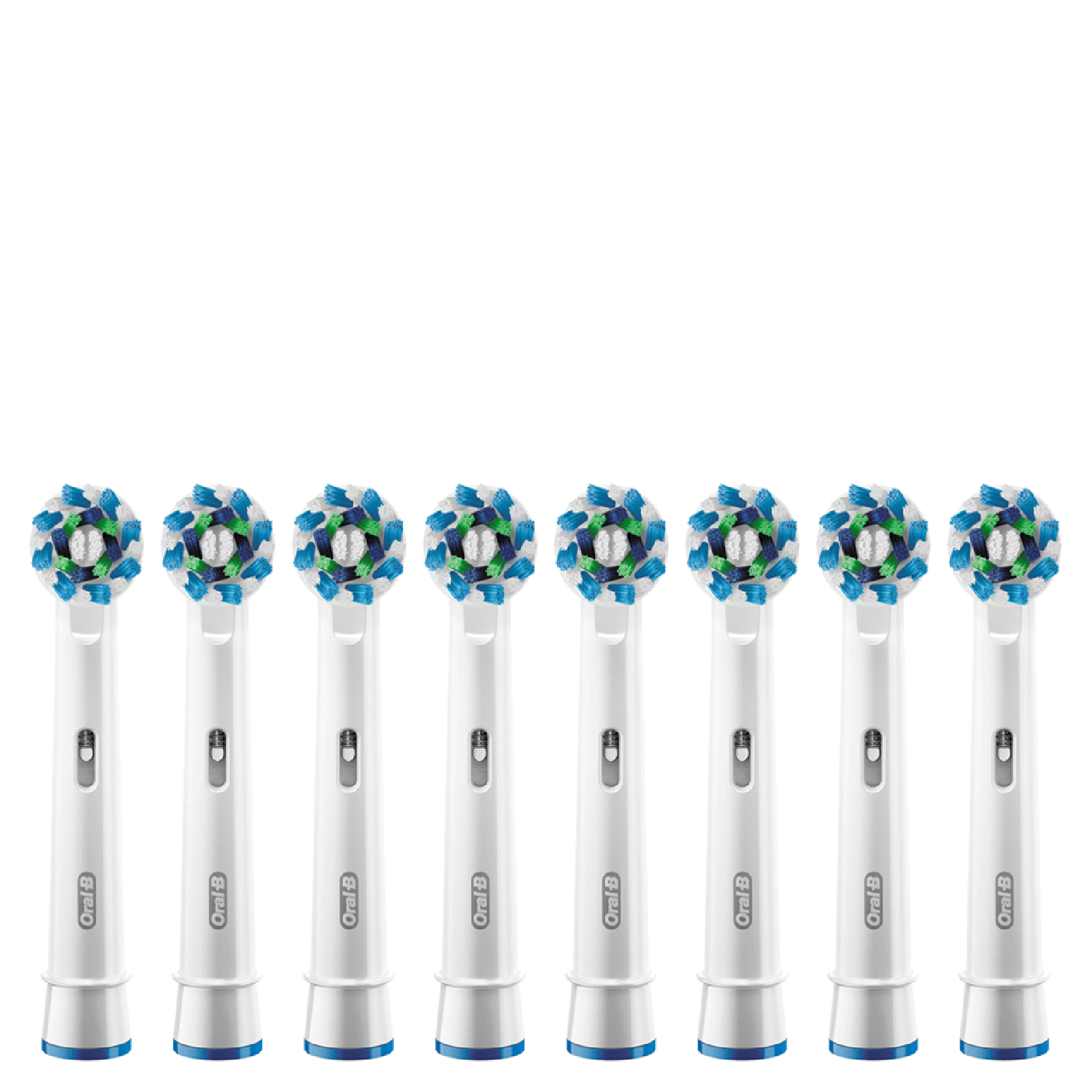 Oral-B Cross Action Replacement Toothbrush Heads (8 Pack)