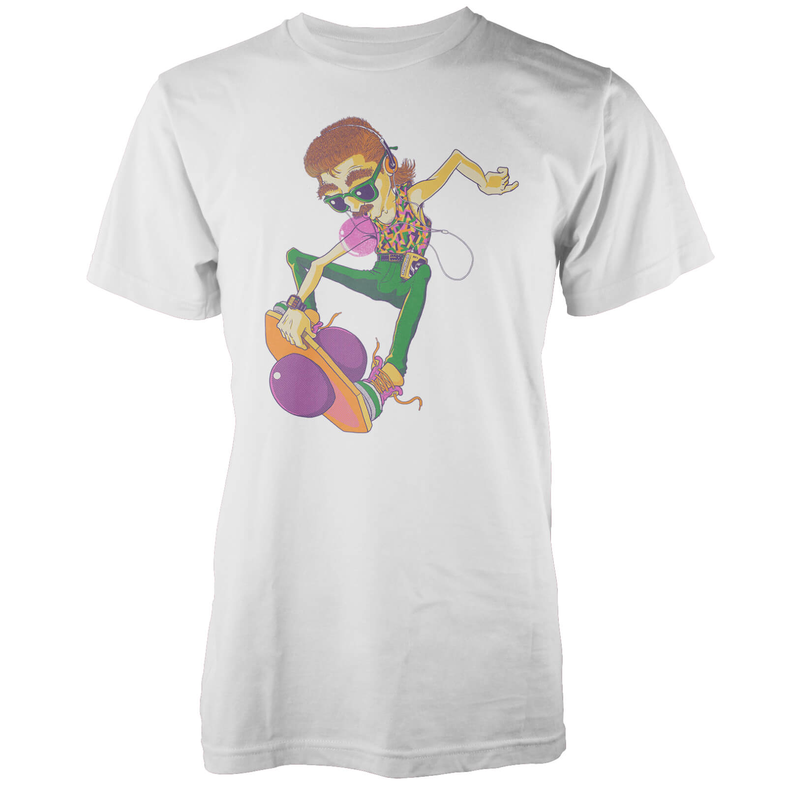 Vo Maria 80's Pogo Pete Men's White T-Shirt - S - White