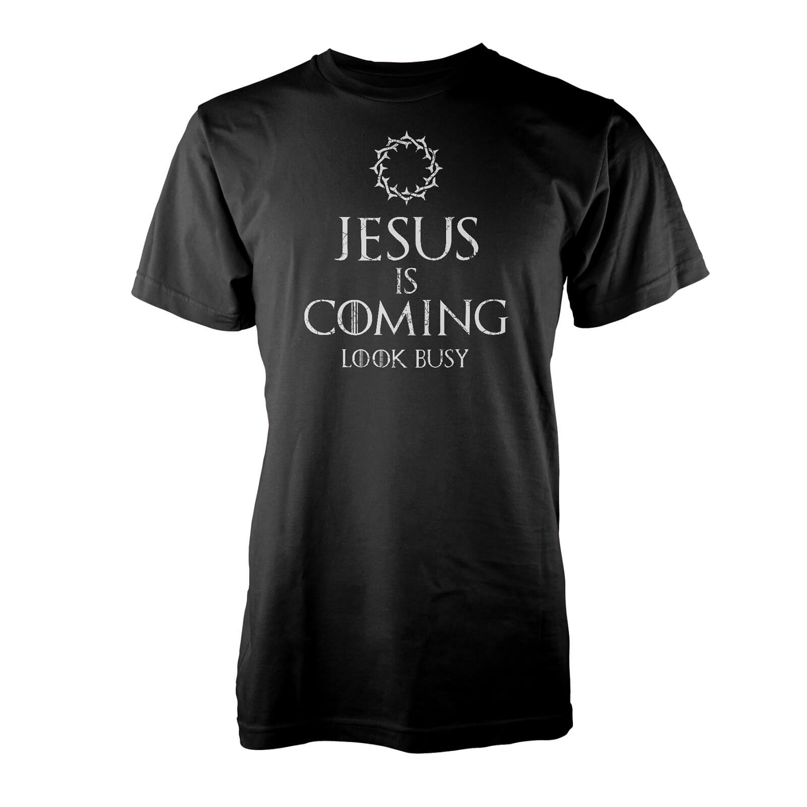 Jesus Is Coming T-Shirt - S - Black