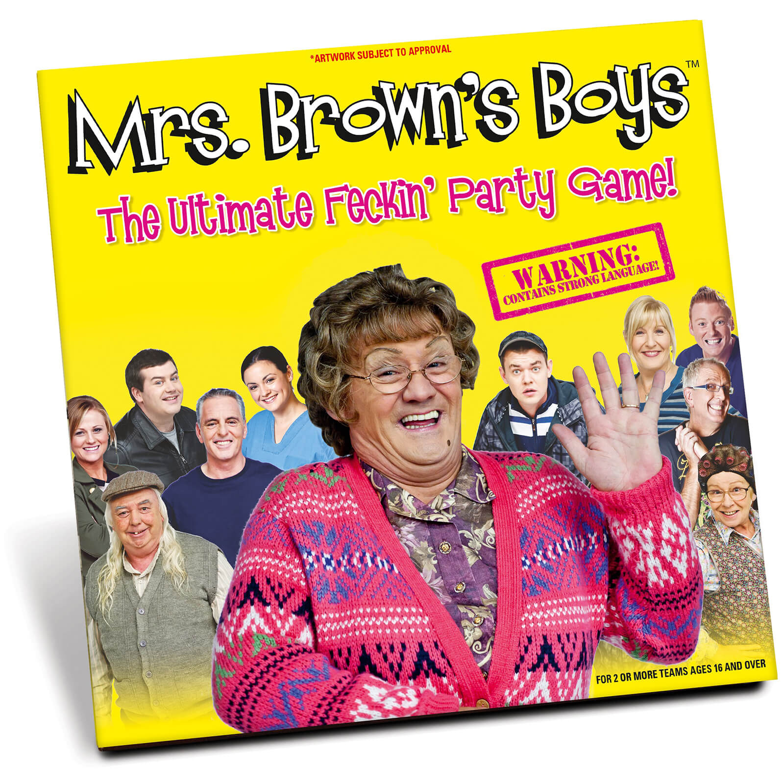 Jeu Mrs Brown's Boys Party Game - Version 'Feck'