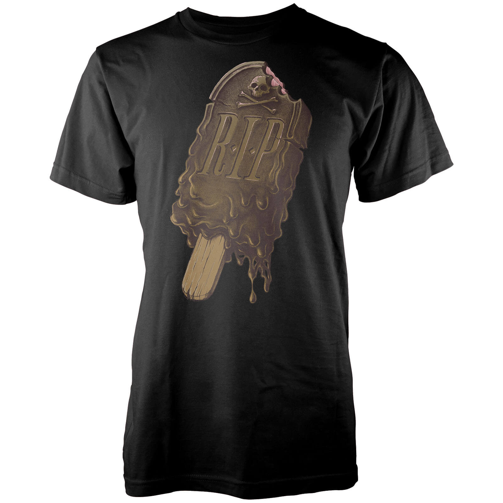 D-RIP Men's Black T Shirt - S - Black