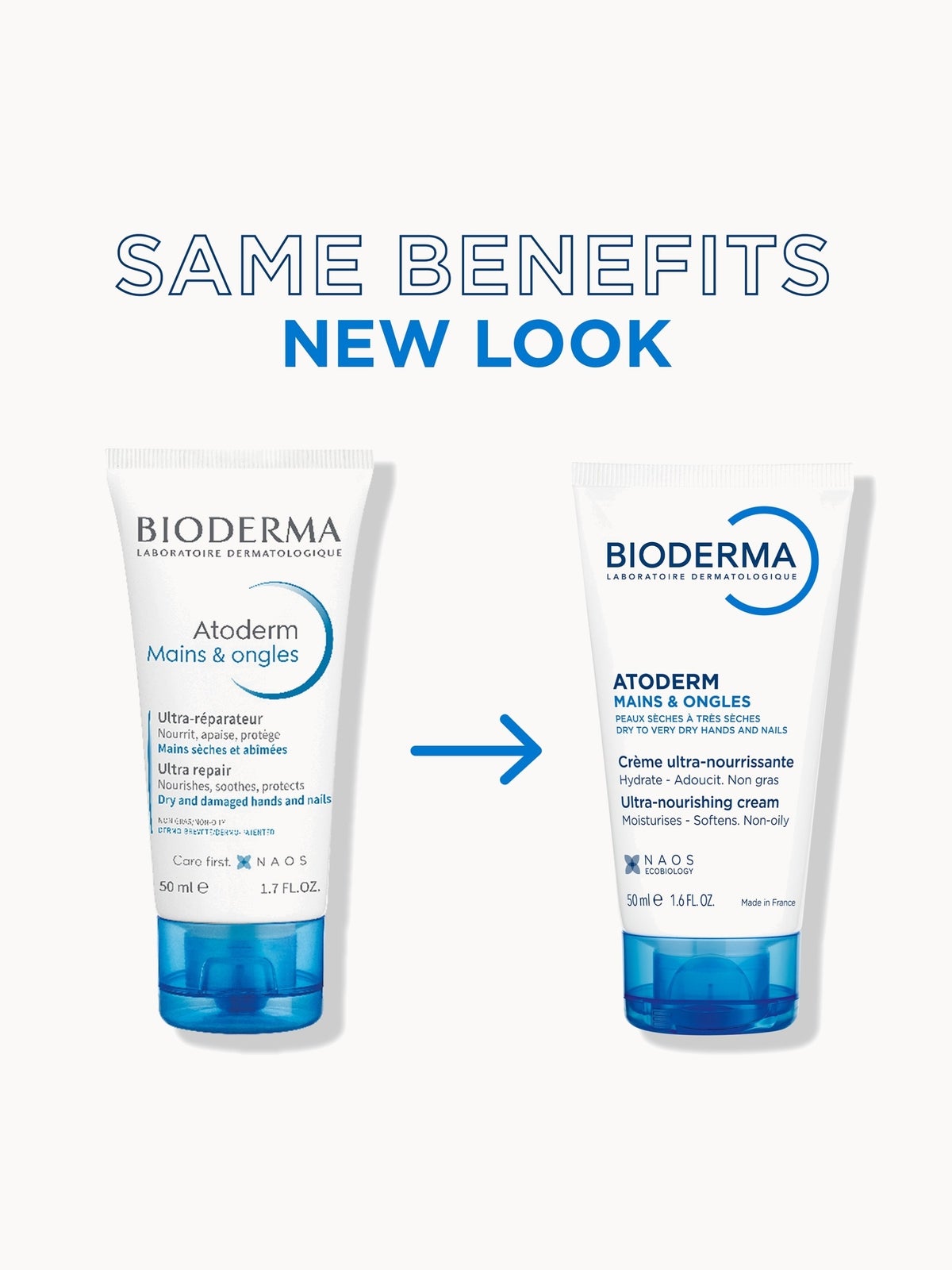 Bioderma Atoderm Hand Cream Normal to Dry Skin 50ml 3