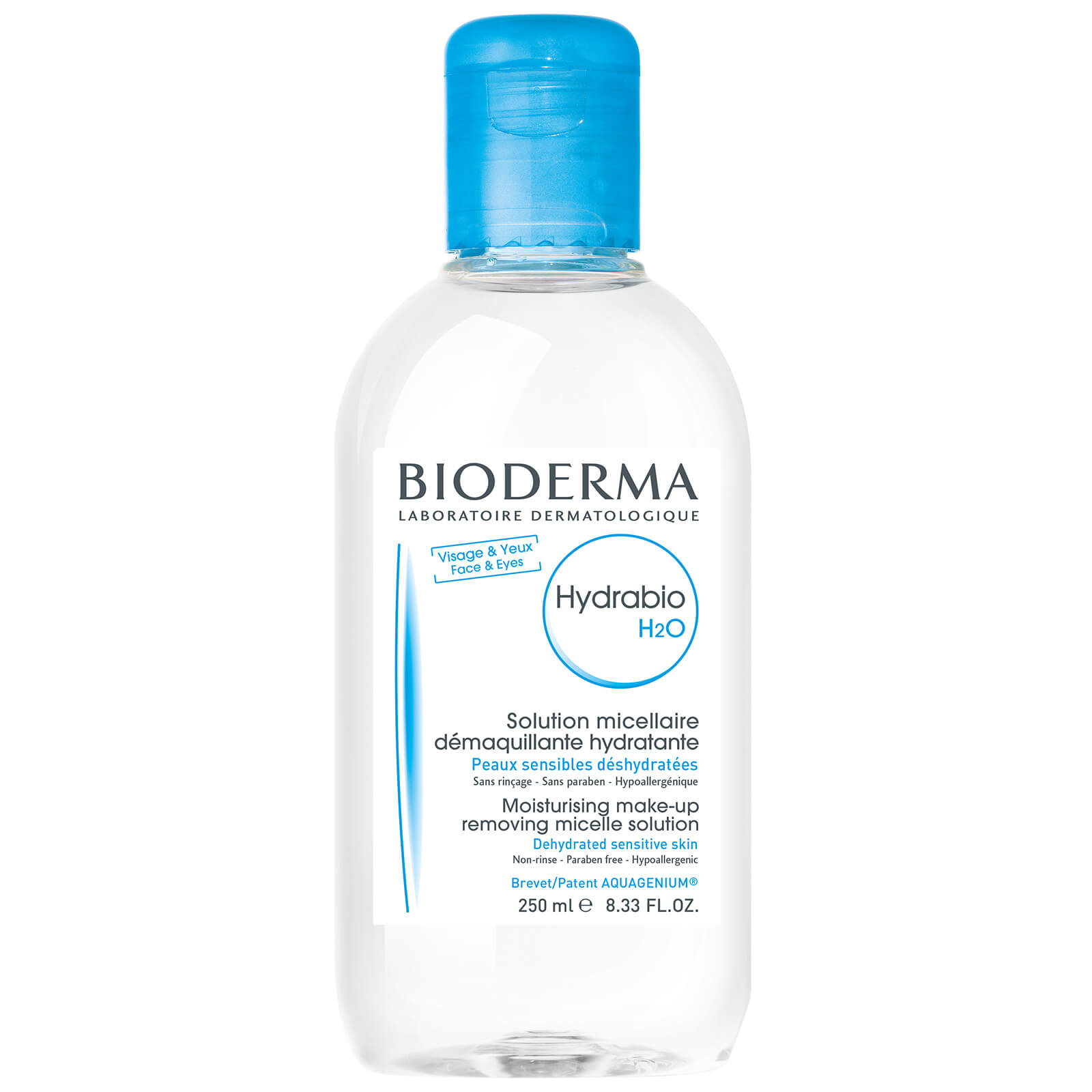 Bioderma Hydrabio Cleansing Micellar Water Dehydrated Skin 250ml