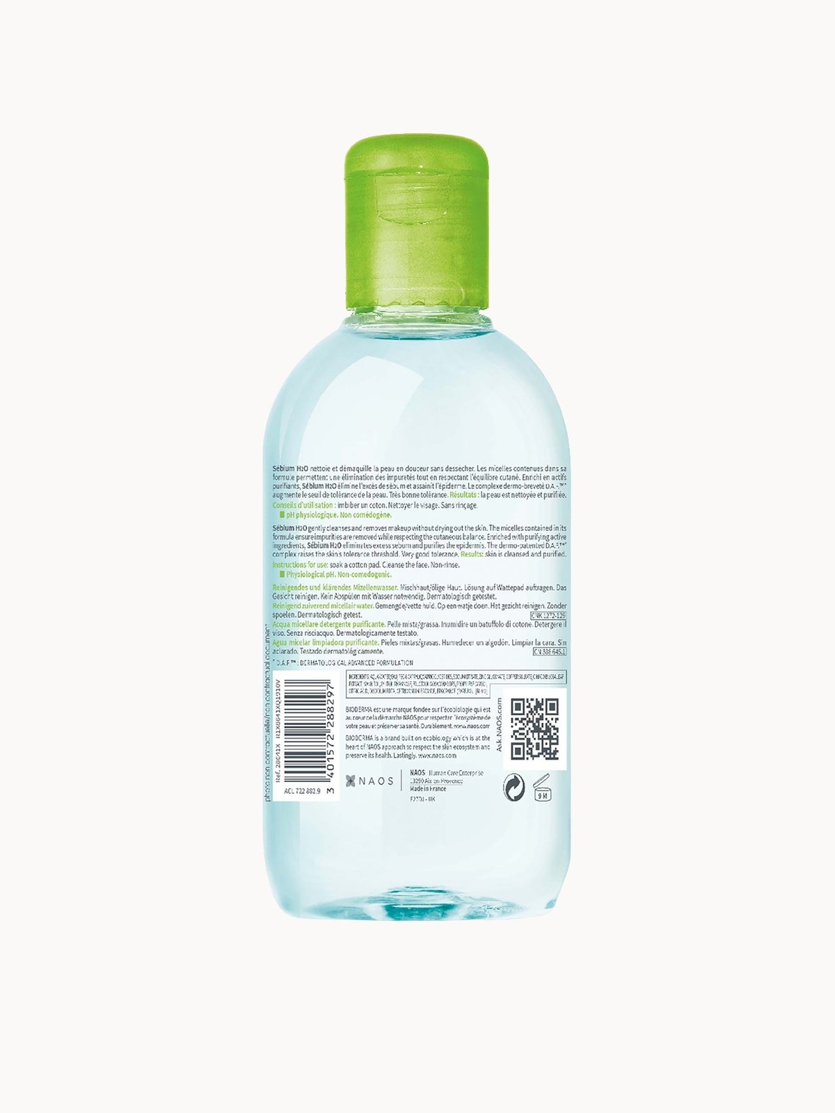 Bioderma Sébium Cleansing Micellar Water for Blemish-Prone Skin 250ml 2
