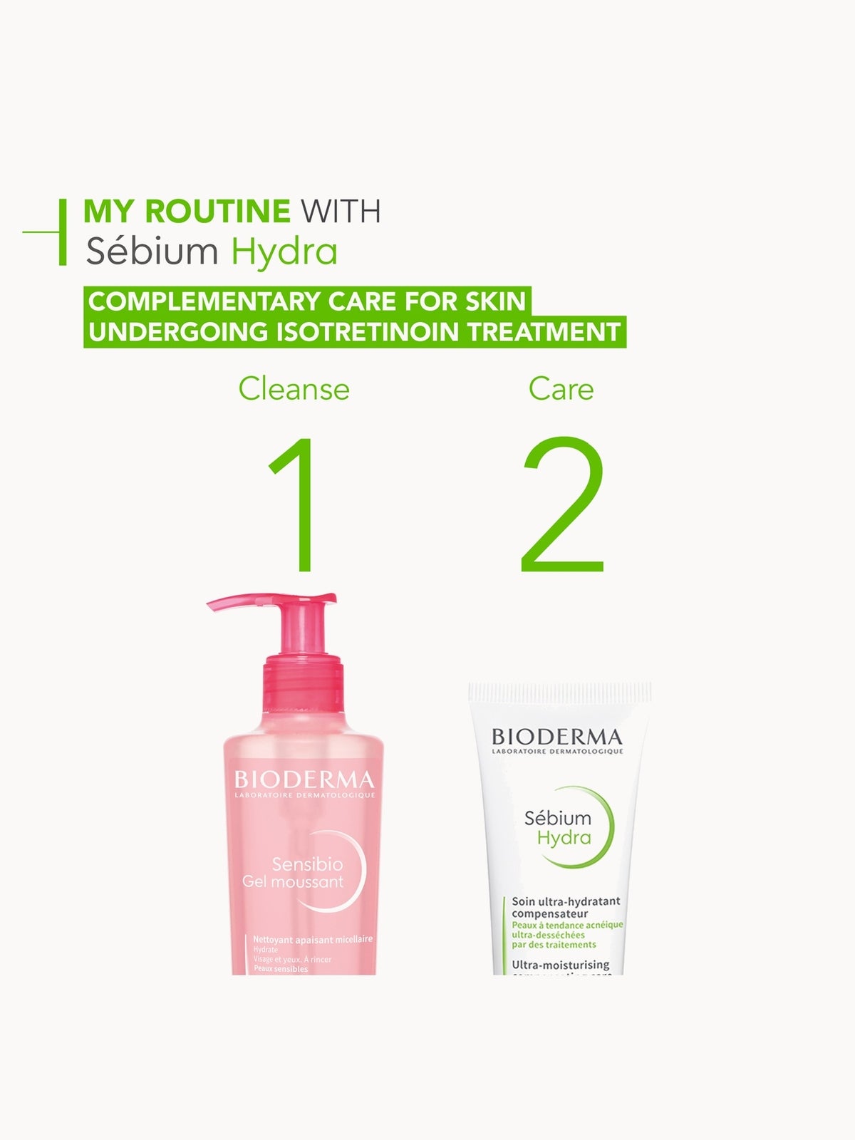 Bioderma Sebium Hydra Moisturising Compensating Cream 40ml 4
