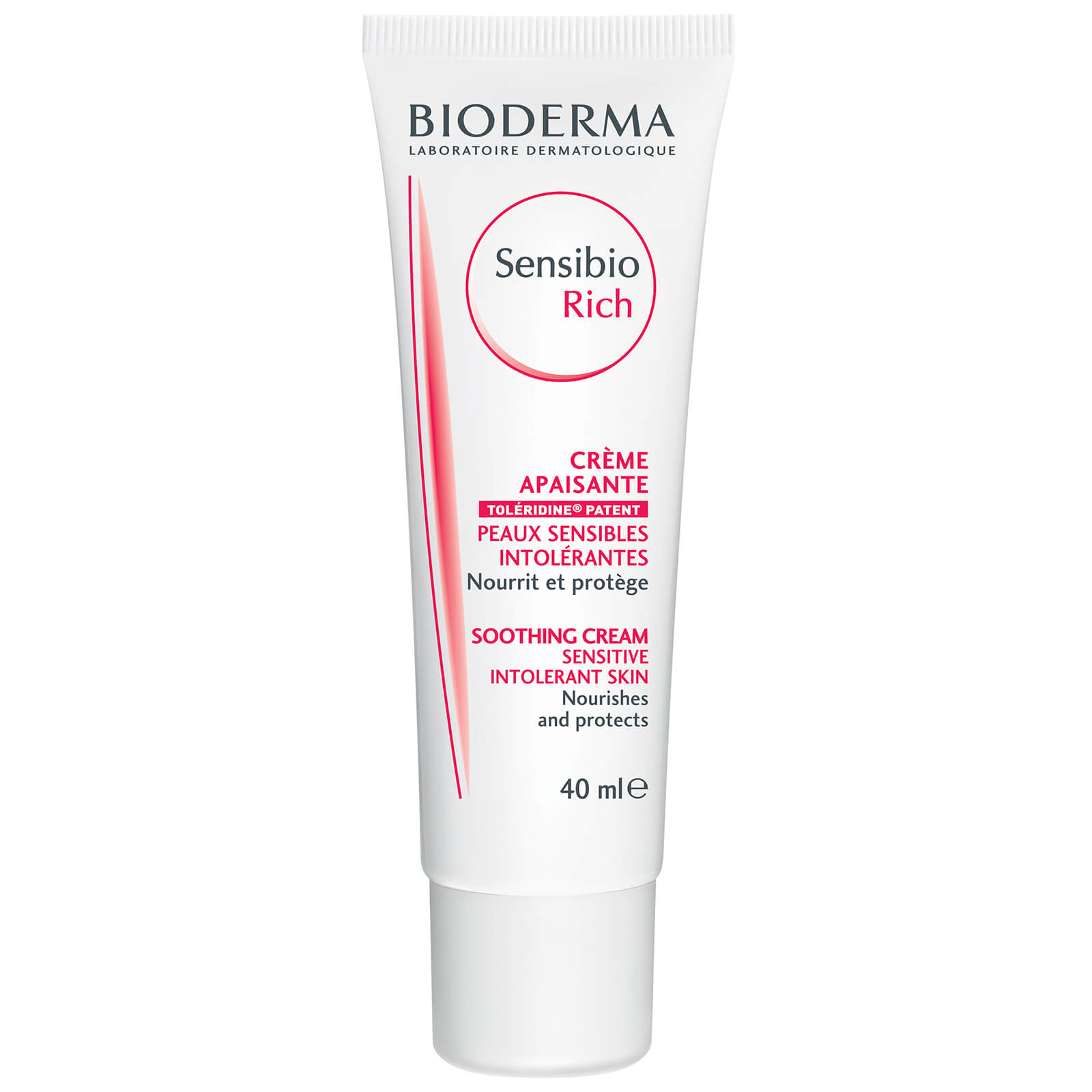 Bioderma Sensibio Rich Face Moisturiser Sensitive Skin 40ml