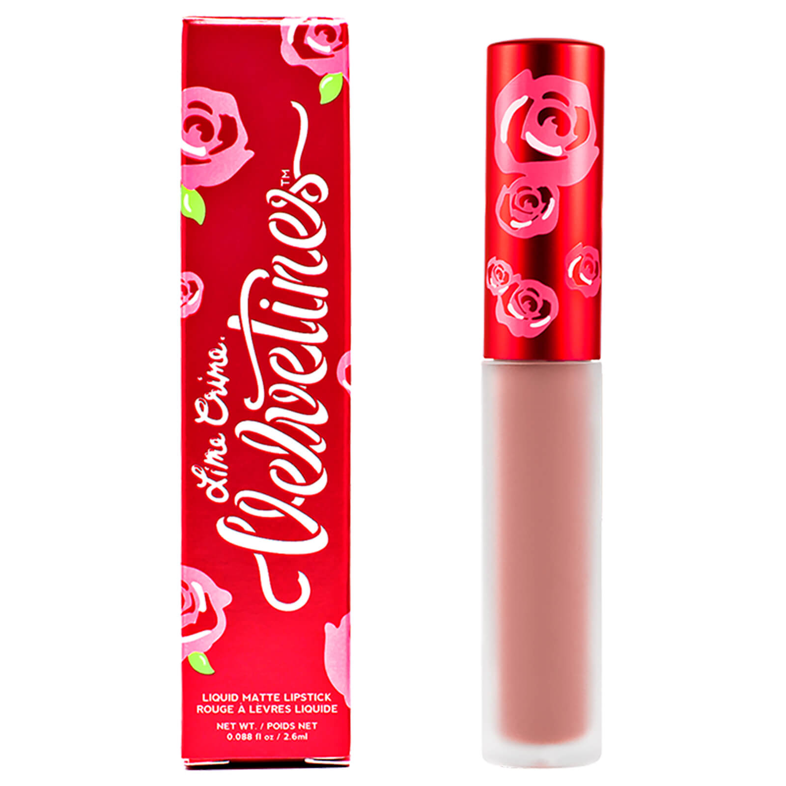 

Lime Crime Matte Velvetines Lipstick (Various Shades) - Lulu
