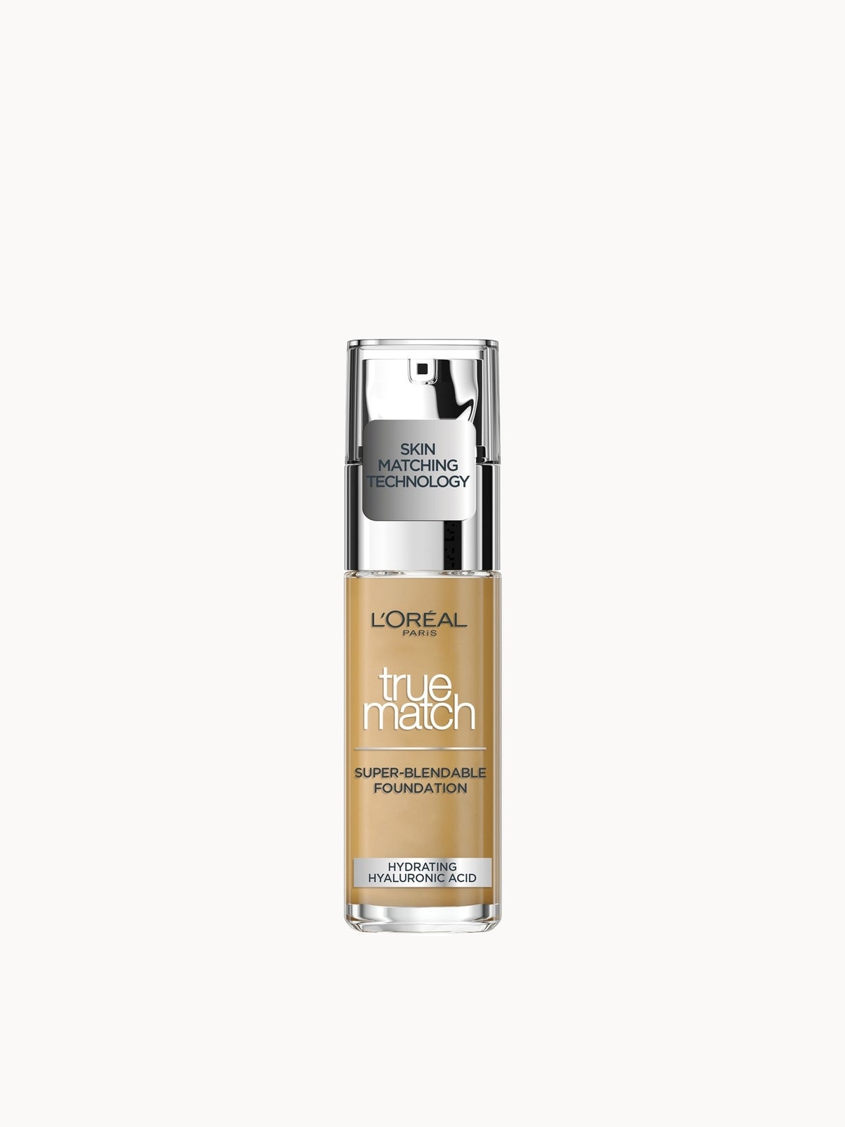 L'Oréal Paris True Match Liquid Foundation with SPF and Hyaluronic Acid 30ml (Various Shades) - 4W Golden Natural