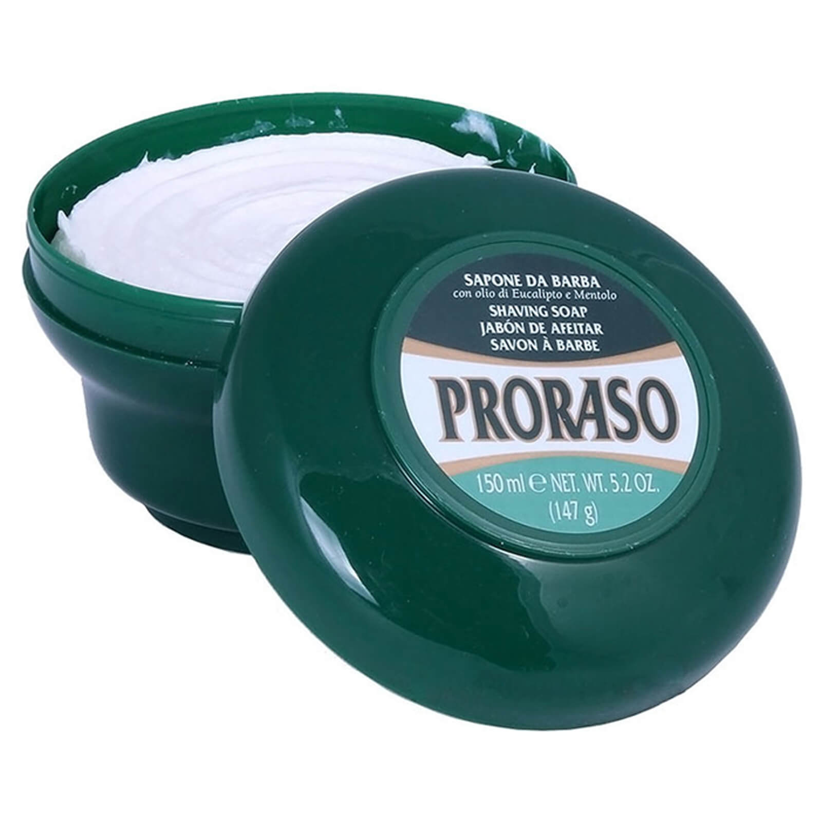 

Proraso Shaving Soap In A Bowl - Refreshing And Toning Eucalyptus 150ml